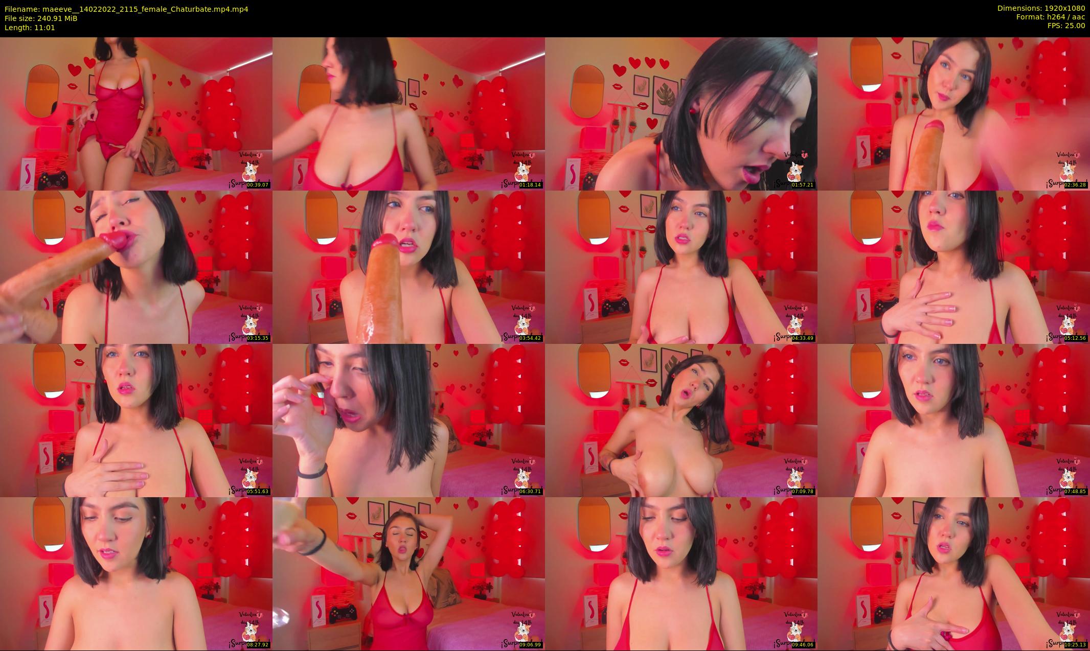 maeeve_ — 12 minute Chaturbate female cam show recording, 1080p, Feb 14, 2022
