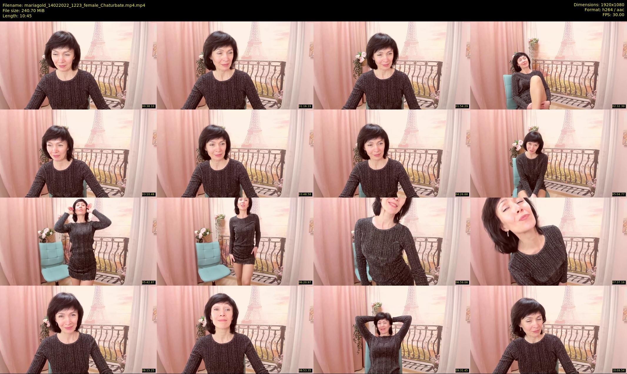 mariagold — 11 minute Chaturbate female cam show recording, 1080p, Feb 14, 2022