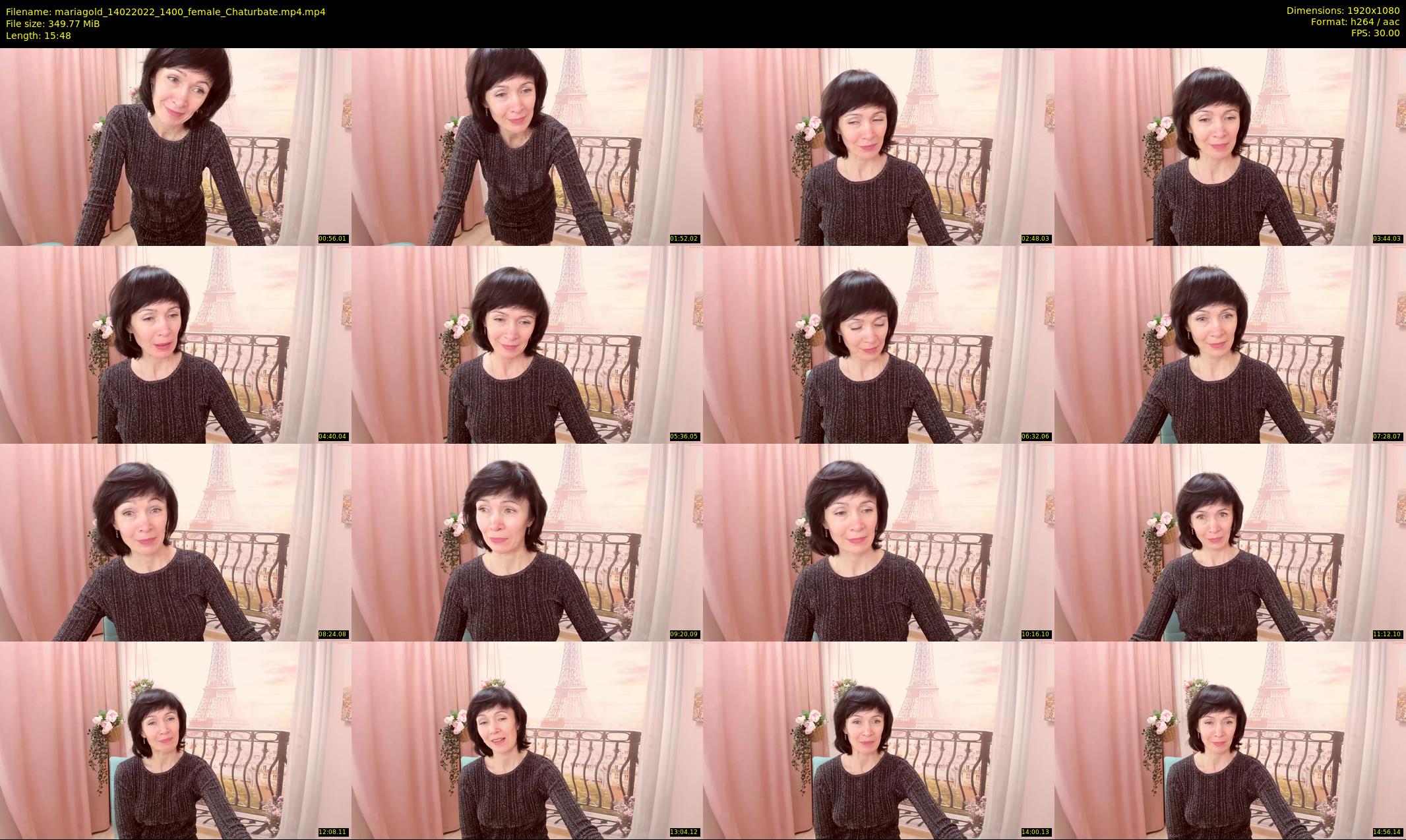 mariagold — 16 minute Chaturbate female cam show recording, 1080p, Feb 14, 2022
