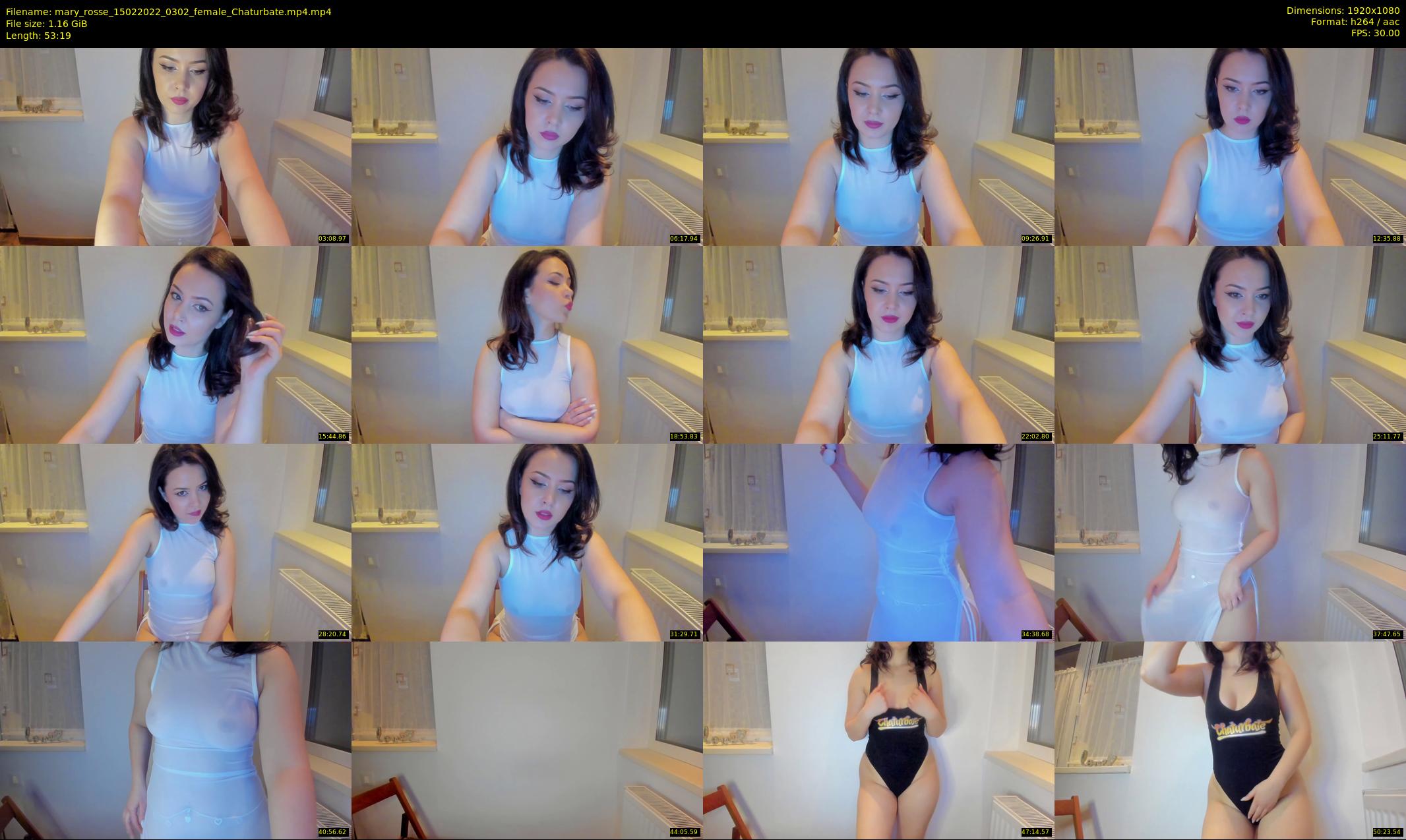 mary_rosse — 54 minute Chaturbate couple cam show recording, 1080p, Feb 15, 2022