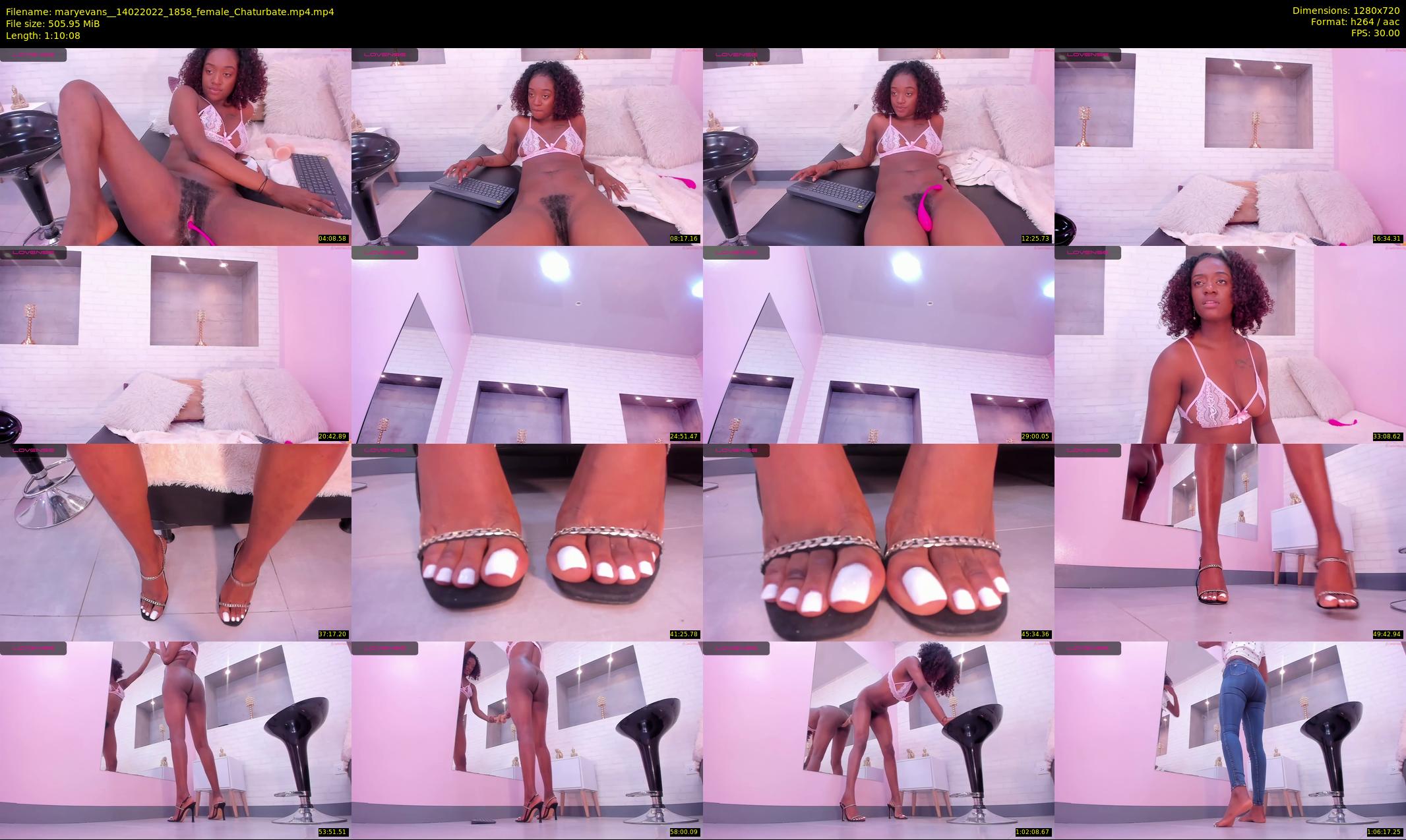 maryevans_ — 71 minute Chaturbate female cam show recording, 720p, Feb 14, 2022