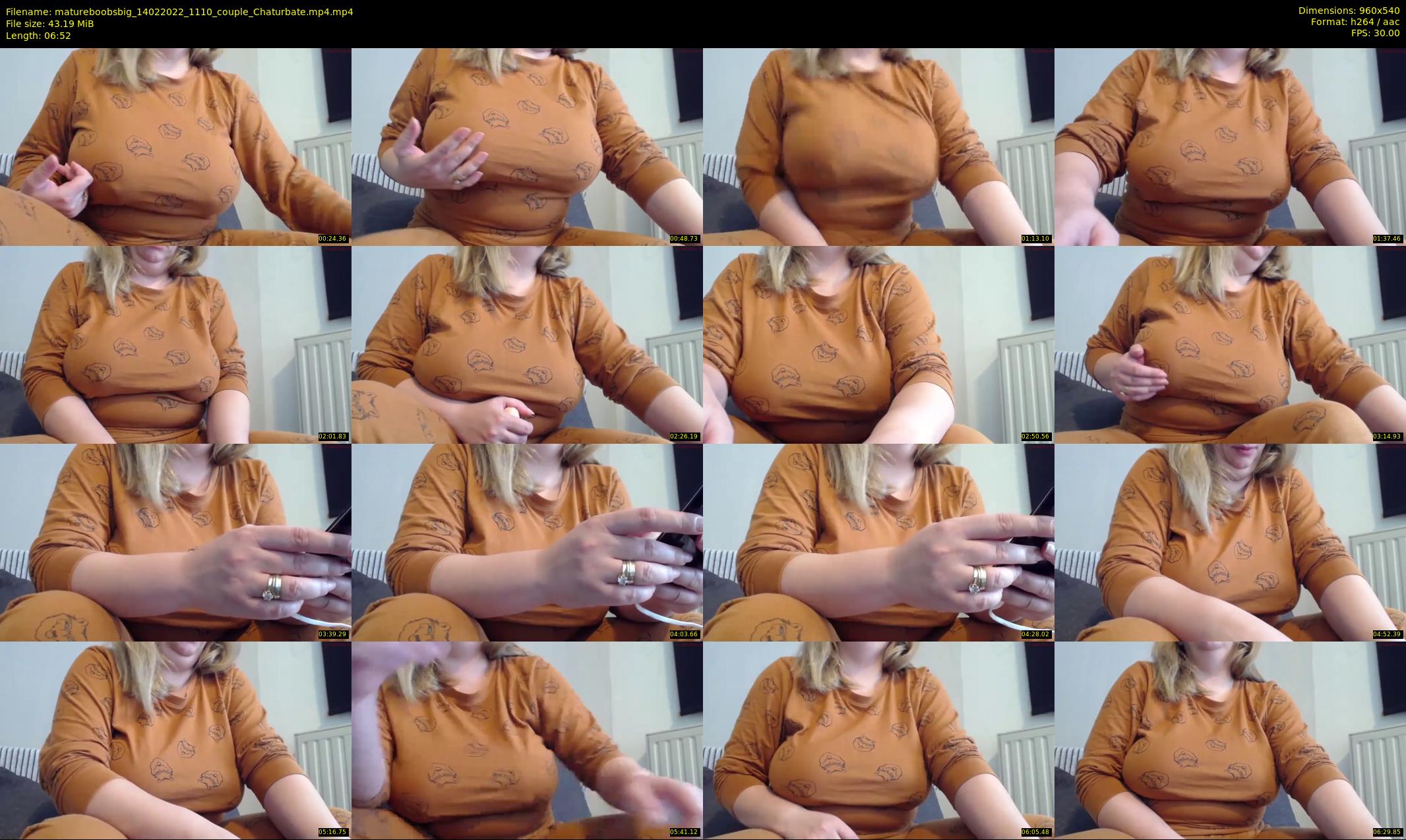 matureboobsbig — 7 minute Chaturbate female cam show recording, 480p, Feb 14, 2022