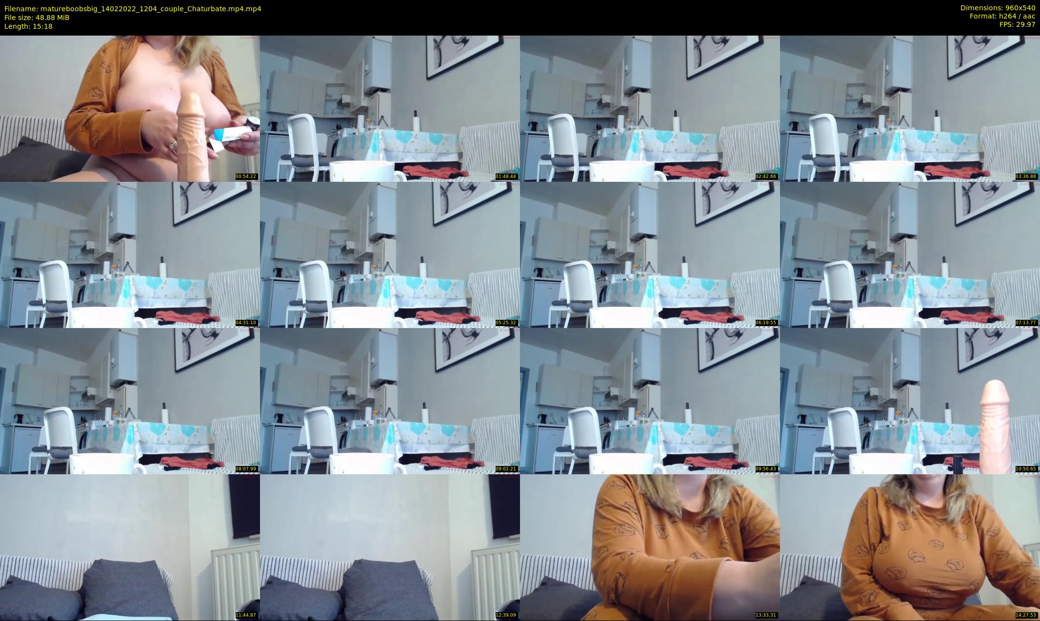 matureboobsbig — 16 minute Chaturbate female cam show recording, 480p, Feb 14, 2022