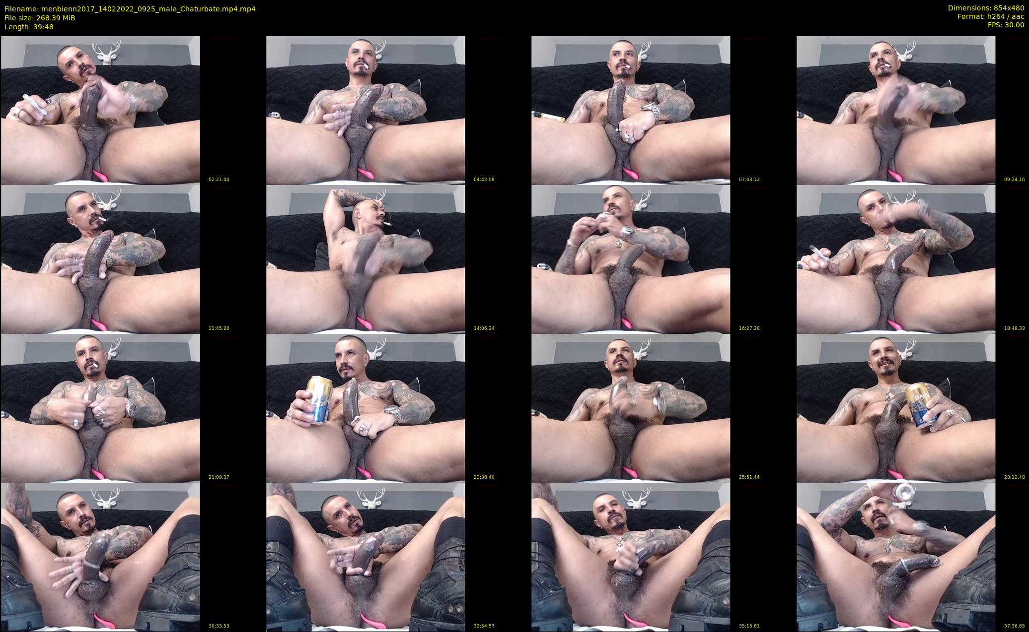 menbienn2017 — 40 minute Chaturbate male cam show recording, 480p, Feb 14, 2022