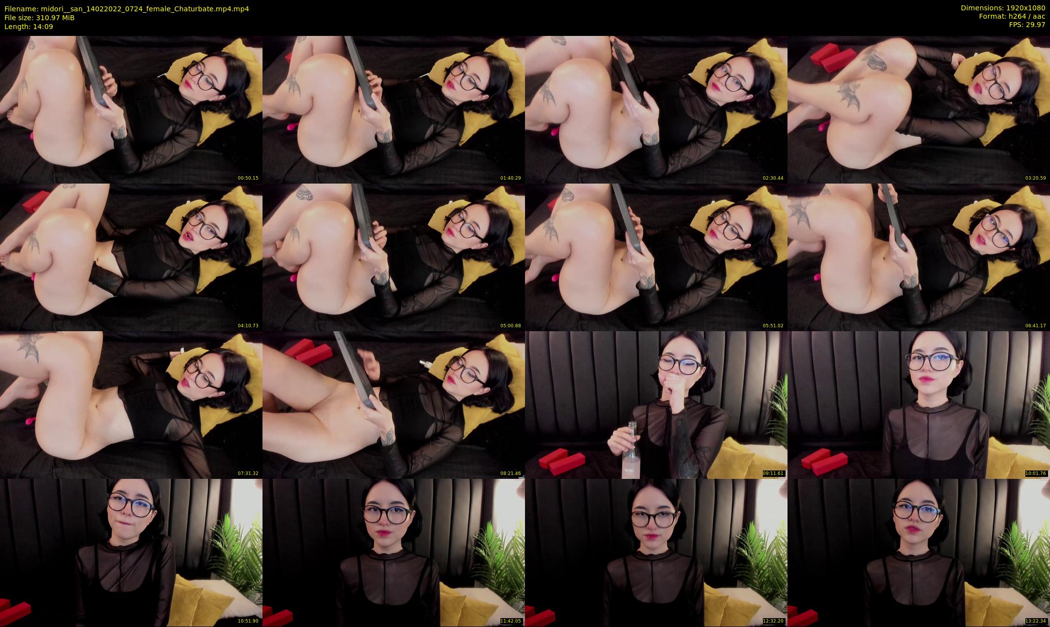 midori__san — 15 minute Chaturbate female cam show recording, 1080p, Feb 14, 2022