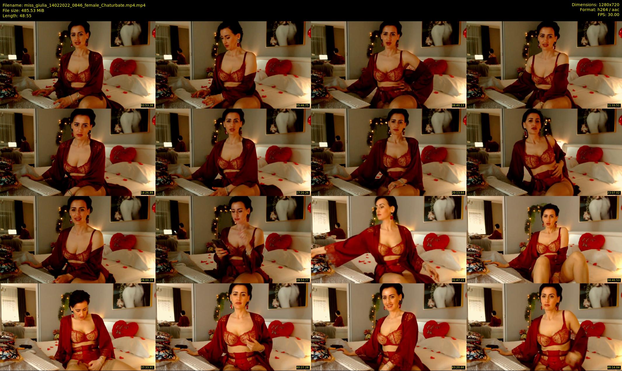 miss_giulia — 49 minute Chaturbate female cam show recording, 720p, Feb 14, 2022