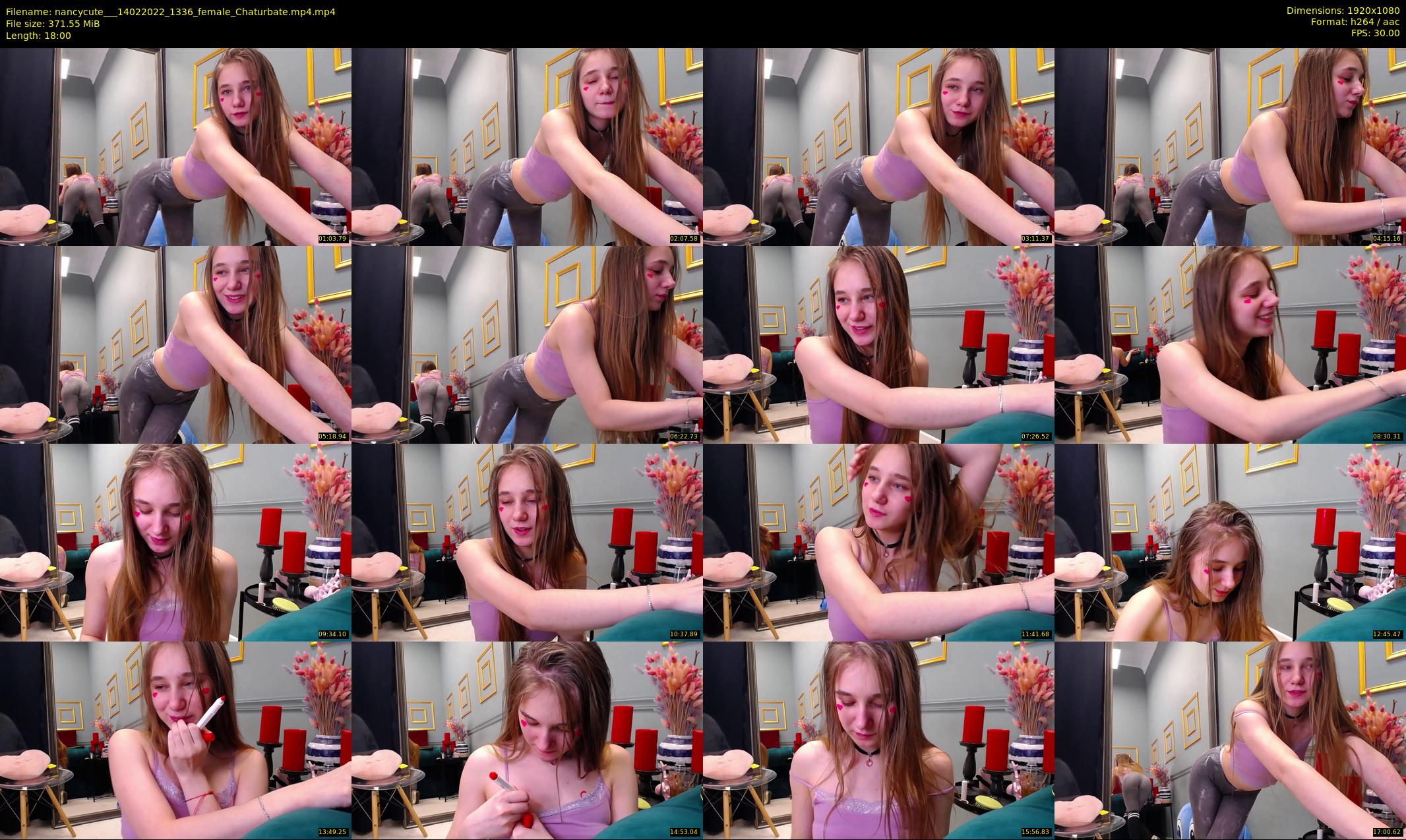 nancycute__ — 18 minute Chaturbate female cam show recording, 1080p, Feb 14, 2022