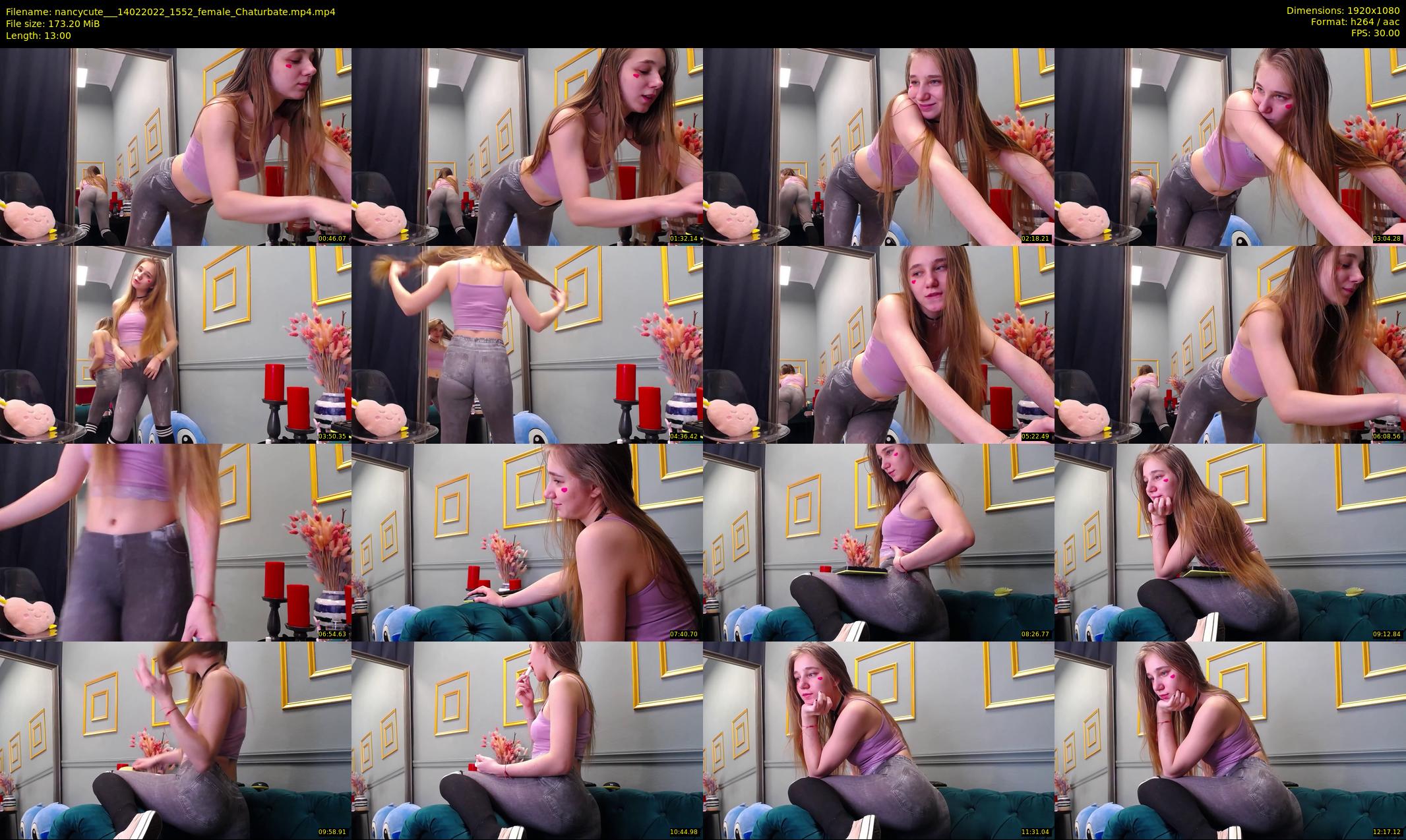 nancycute__ — 13 minute Chaturbate female cam show recording, 1080p, Feb 14, 2022