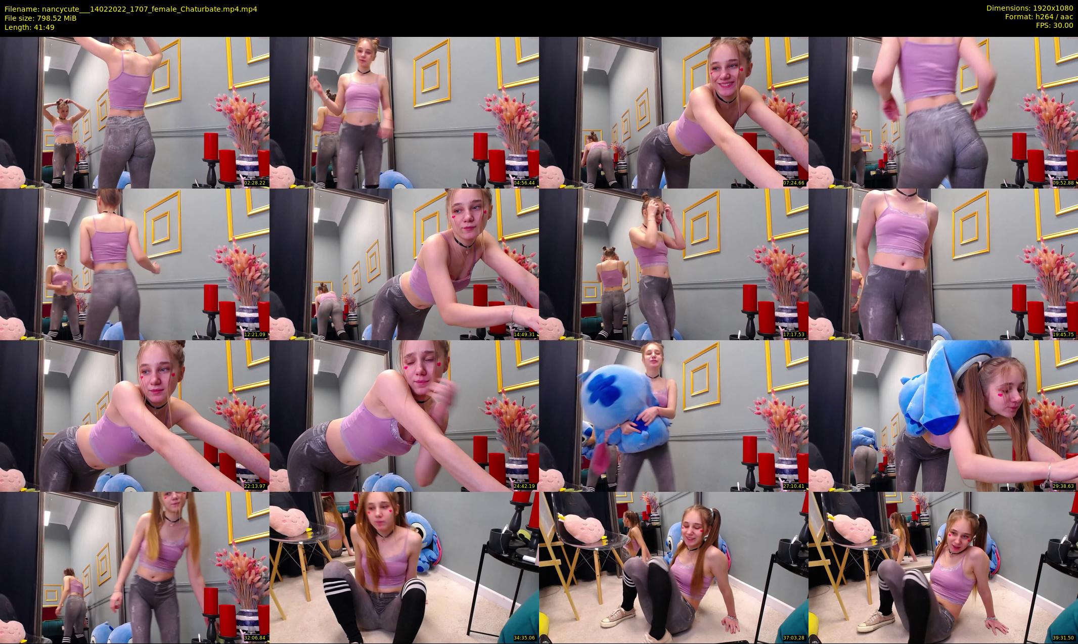 nancycute__ — 42 minute Chaturbate female cam show recording, 1080p, Feb 14, 2022