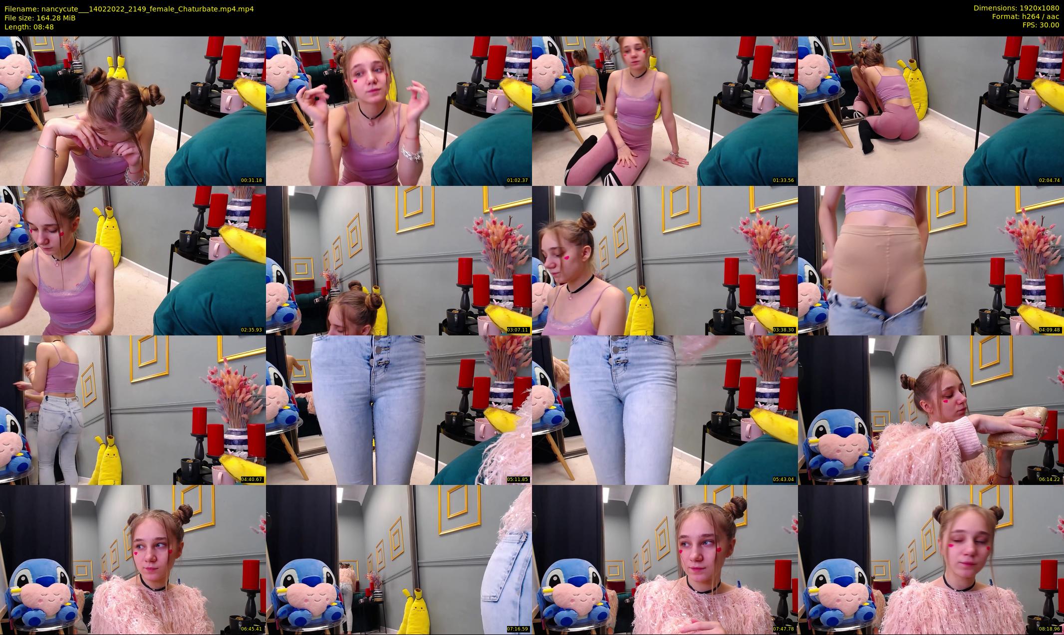 nancycute__ — 9 minute Chaturbate female cam show recording, 1080p, Feb 14, 2022