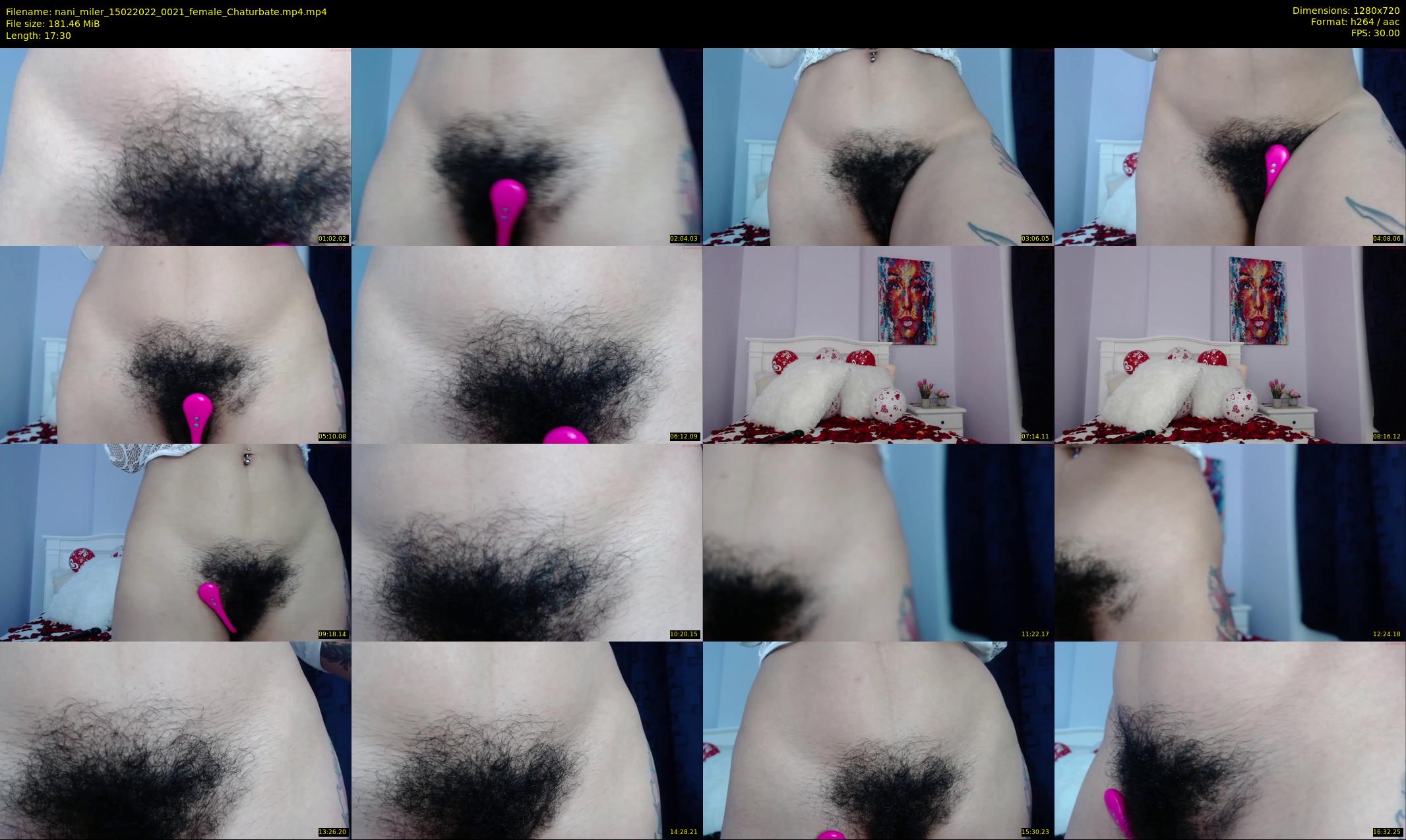 nani_miler — 18 minute Chaturbate female cam show recording, 720p, Feb 15, 2022