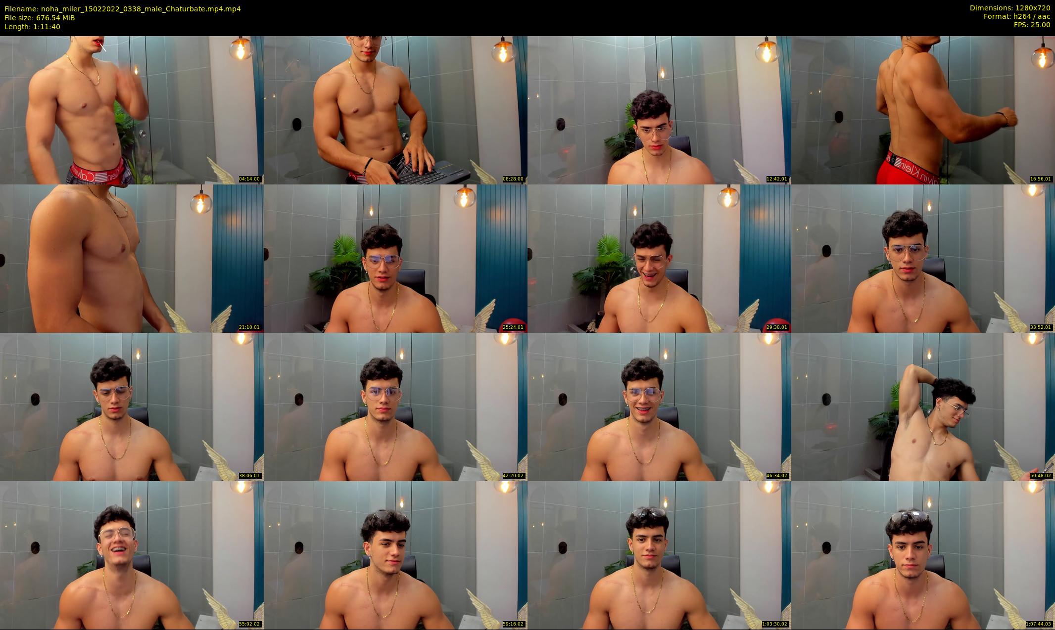 noha_miler — 72 minute Chaturbate male cam show recording, 720p, Feb 15, 2022