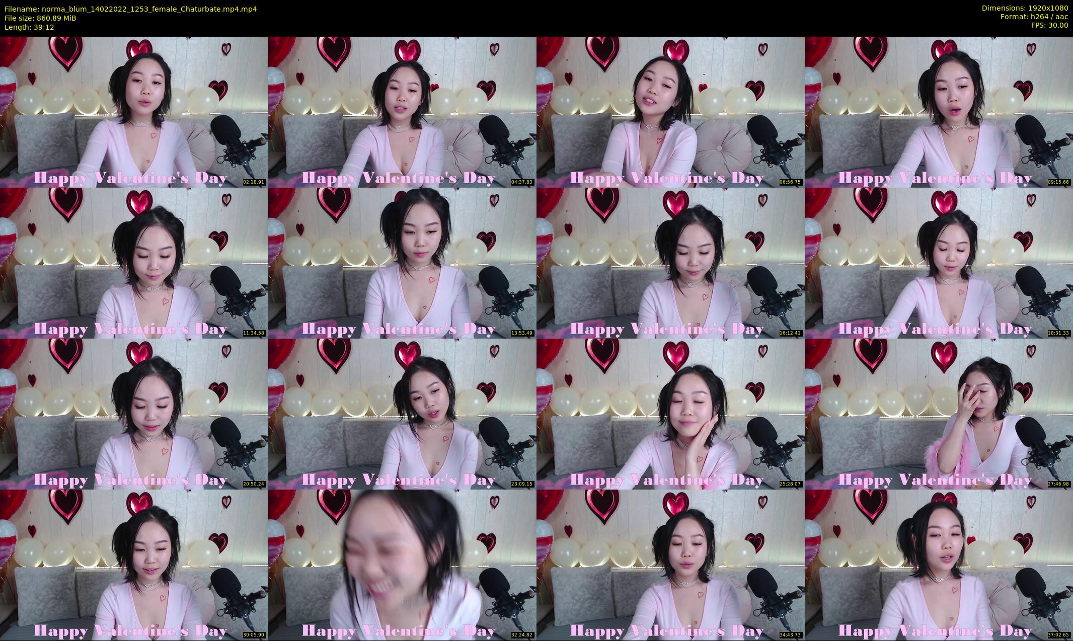 norma_blum — 40 minute Chaturbate female cam show recording, 1080p, Feb 14, 2022