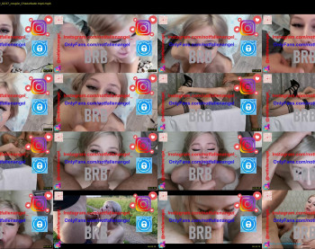 notfallenangel — 8 minute Chaturbate couple cam show recording, 1080p, Feb 15, 2022