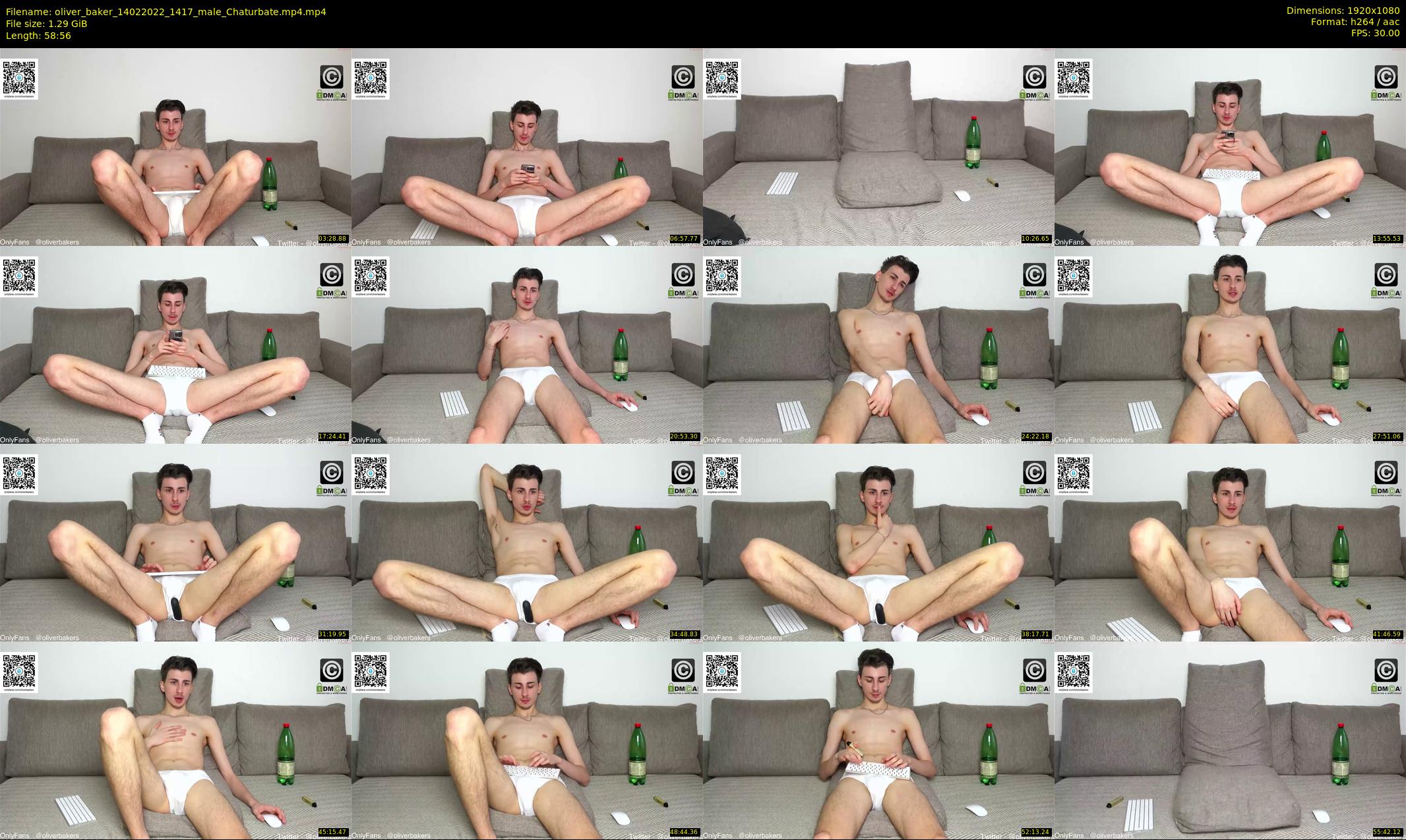 oliver_baker — 59 minute Chaturbate male cam show recording, 1080p, Feb 14, 2022