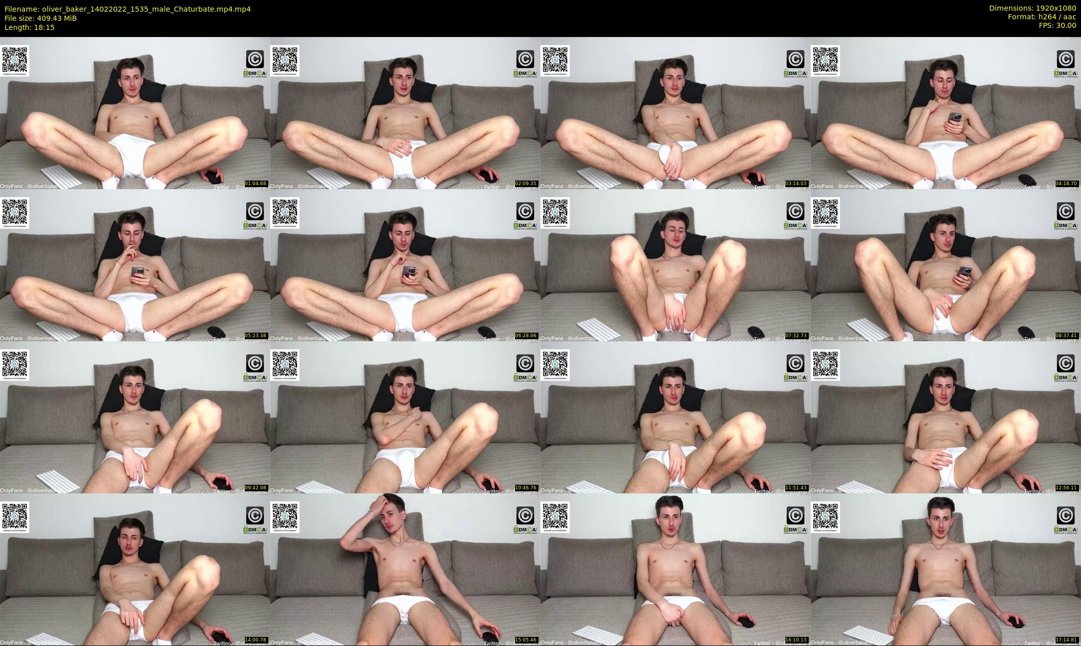 oliver_baker — 19 minute Chaturbate male cam show recording, 1080p, Feb 14, 2022
