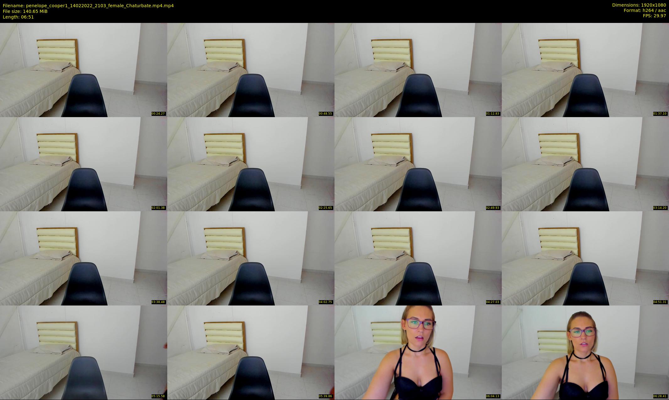 penelope_cooper1 — 7 minute Chaturbate female cam show recording, 1080p, Feb 14, 2022