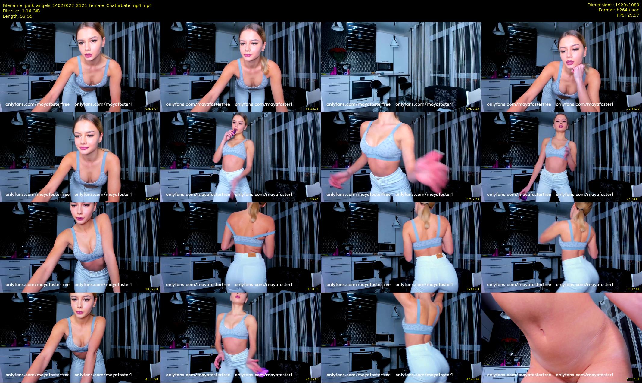 pink_angels — 54 minute Chaturbate couple cam show recording, 1080p, Feb 14, 2022