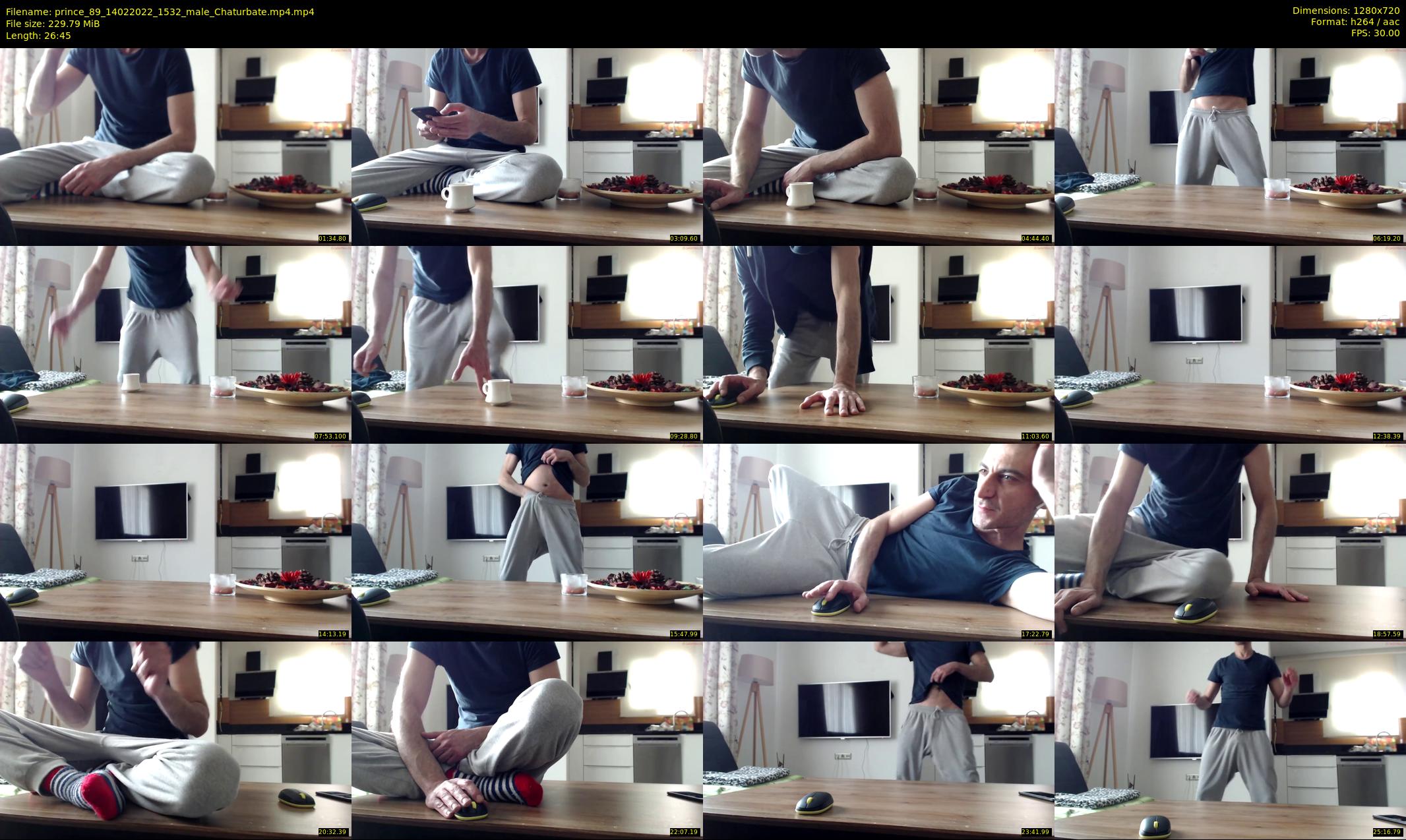 prince_89 — 27 minute Chaturbate male cam show recording, 720p, Feb 14, 2022