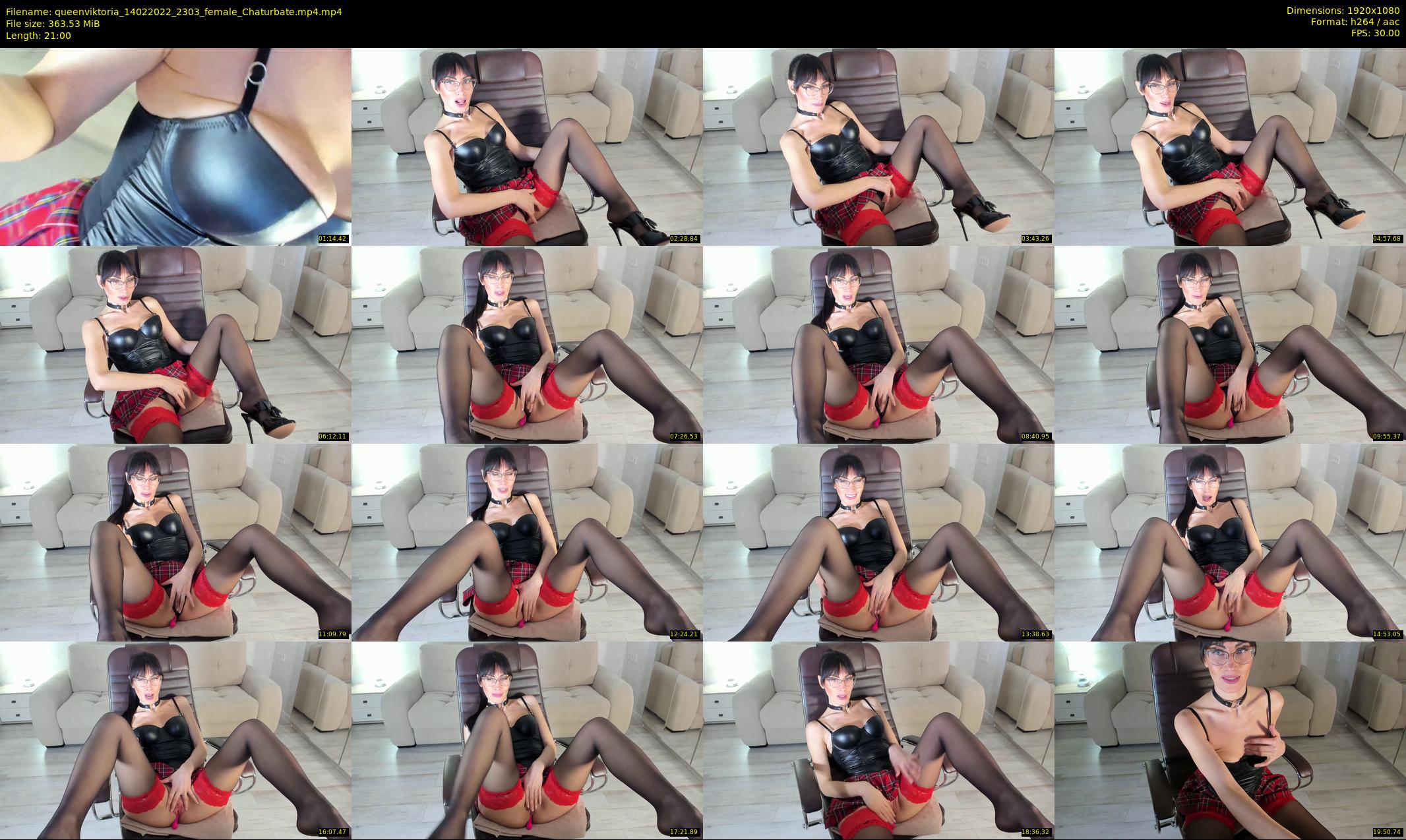 queenviktoria — 21 minute Chaturbate female cam show recording, 1080p, Feb 14, 2022
