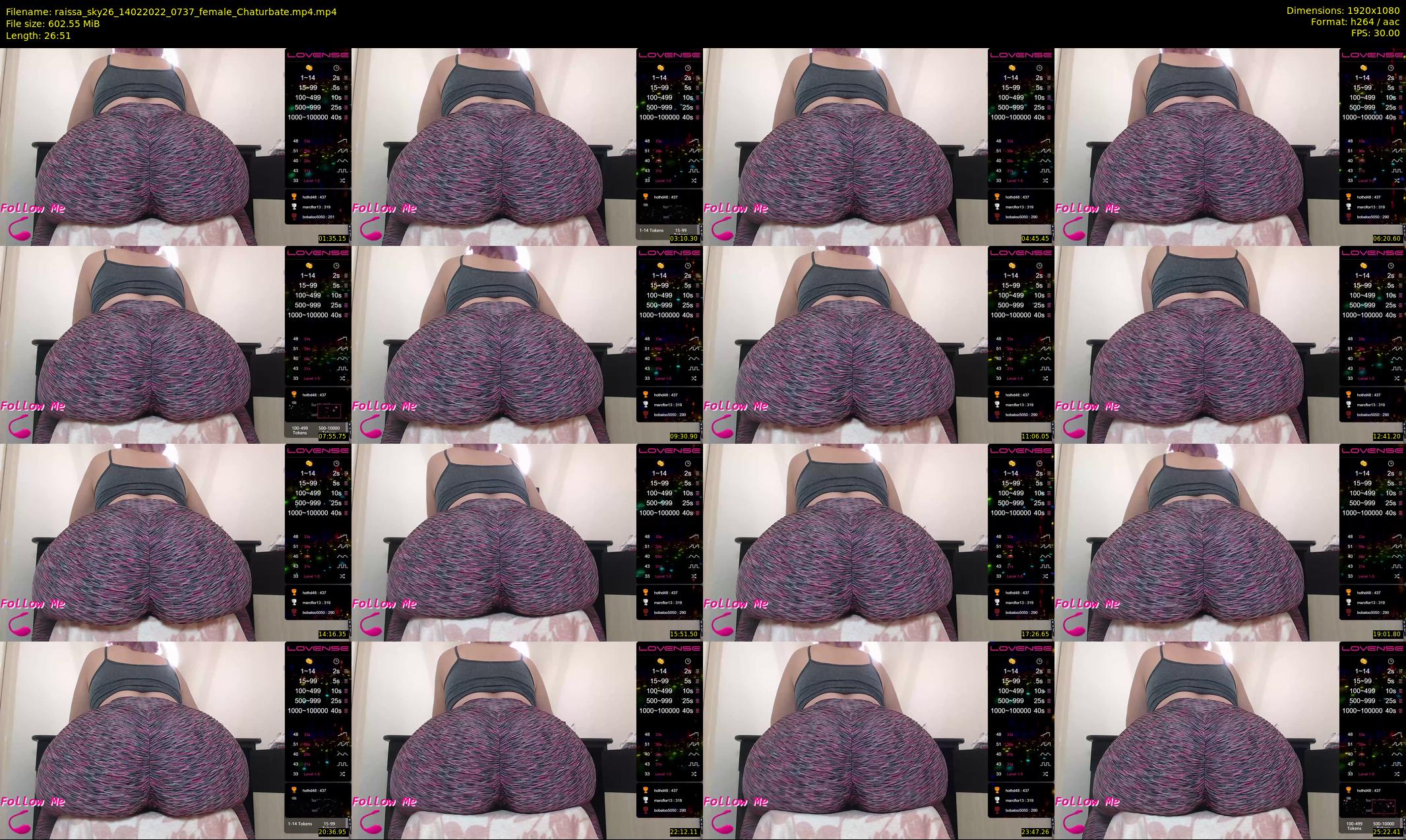 raissa_sky26 — 27 minute Chaturbate female cam show recording, 1080p, Feb 14, 2022