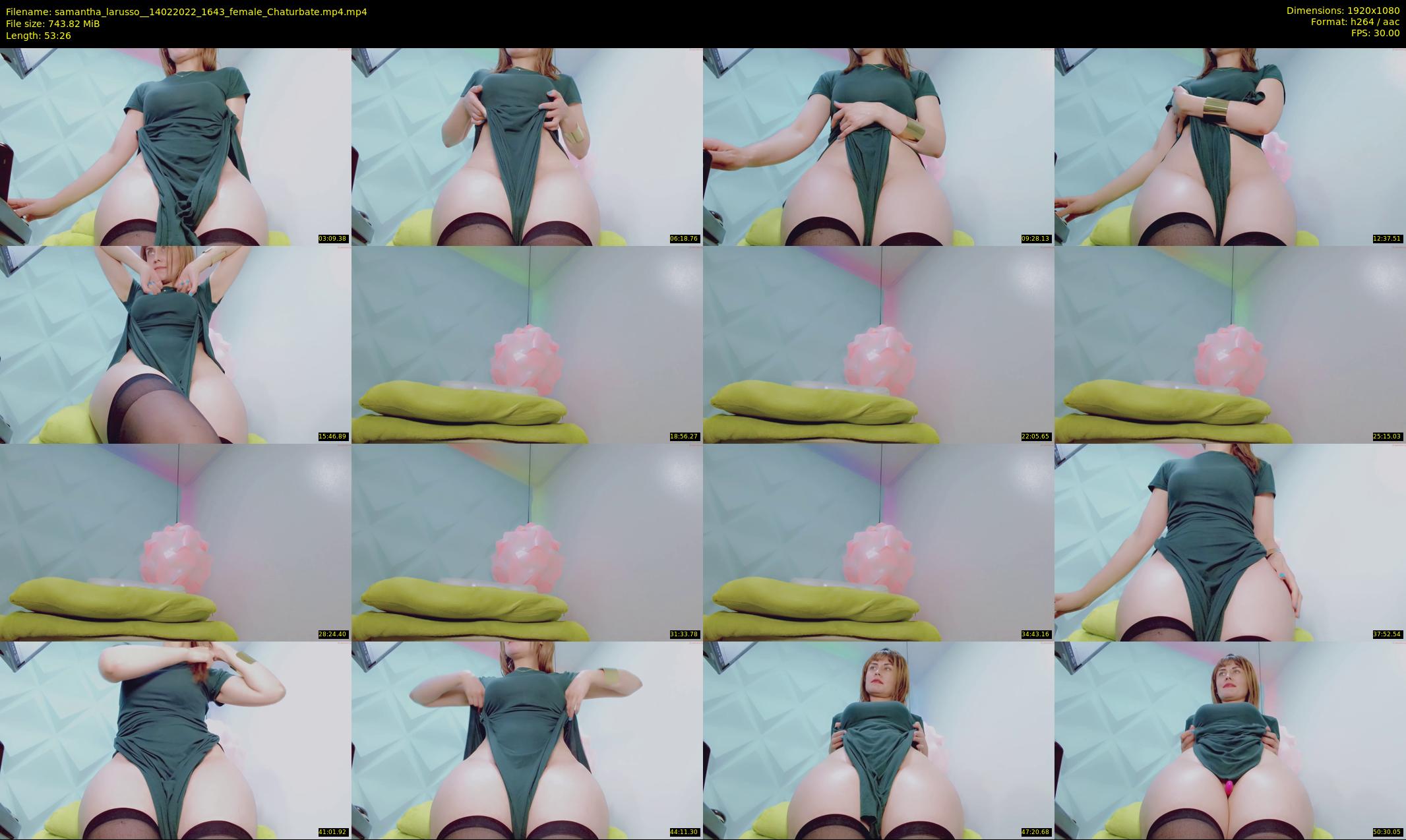 samantha_larusso_ — 54 minute Chaturbate couple cam show recording, 1080p, Feb 14, 2022