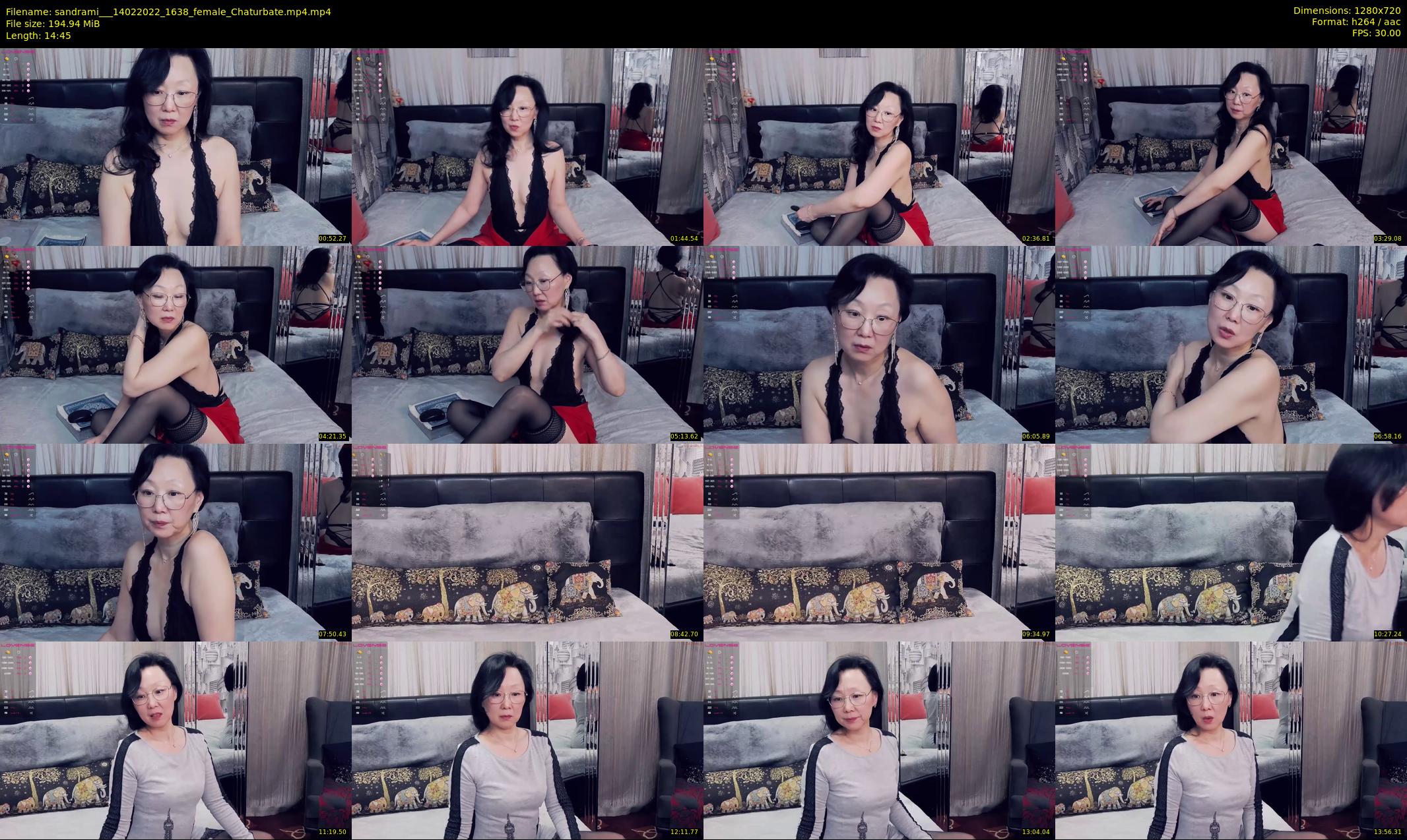 sandrami__ — 15 minute Chaturbate female cam show recording, 720p, Feb 14, 2022