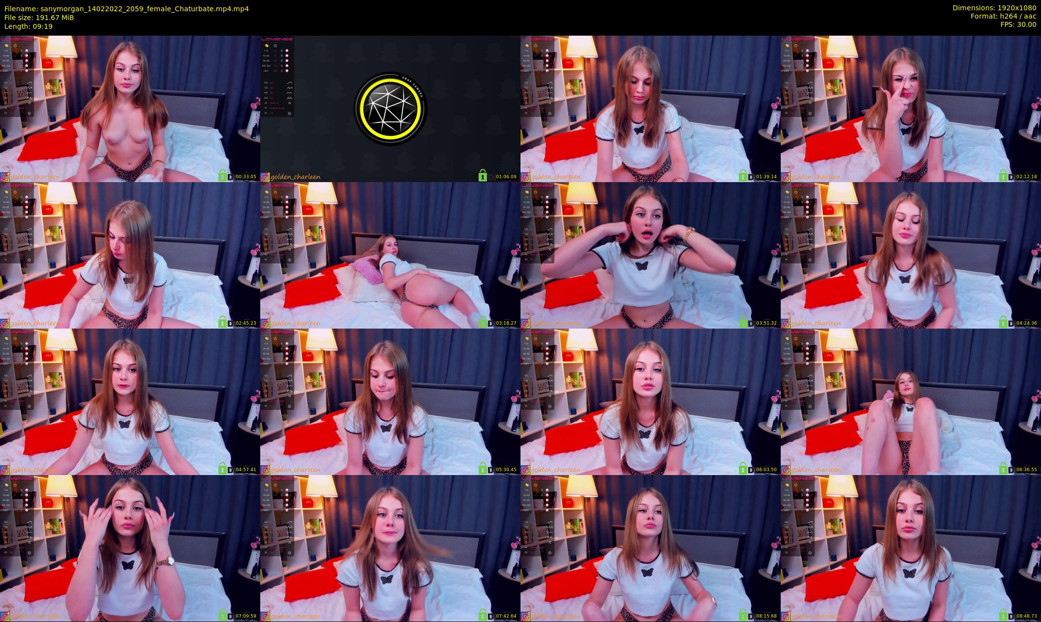 sanymorgan — 10 minute Chaturbate couple cam show recording, 1080p, Feb 14, 2022