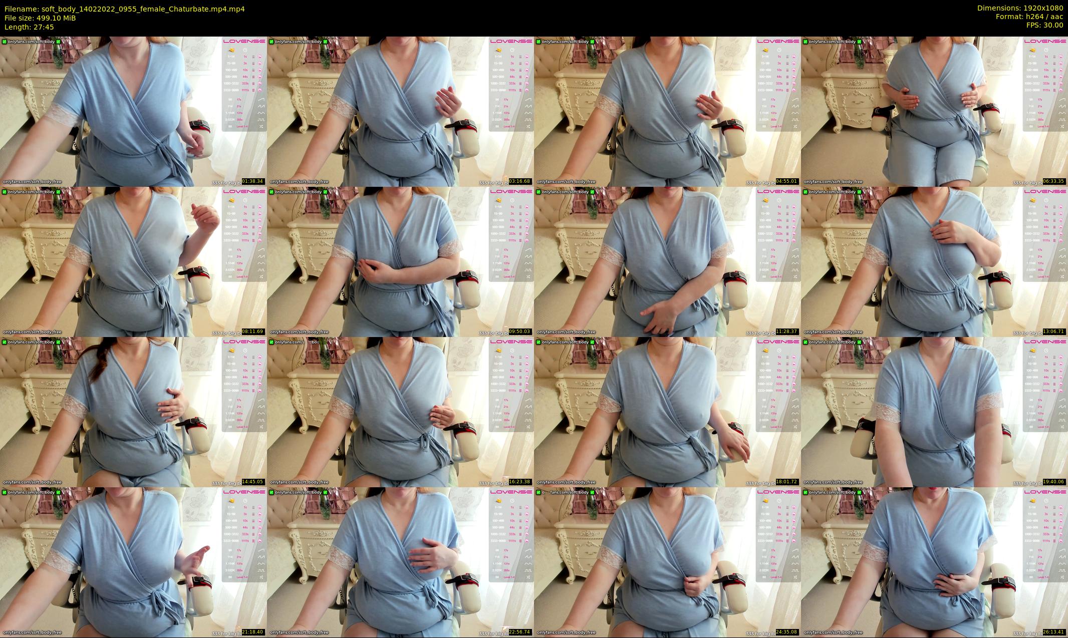 soft_body — 28 minute Chaturbate female cam show recording, 1080p, Feb 14, 2022