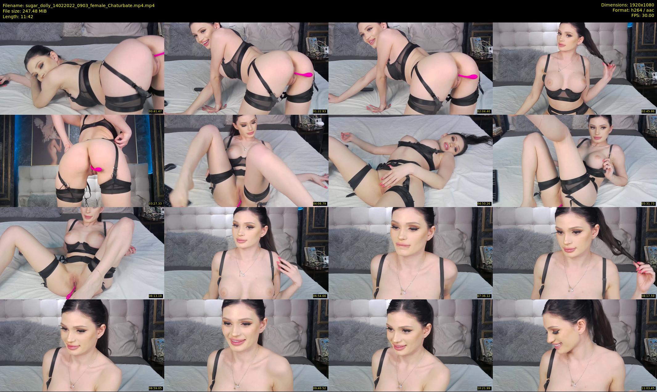 sugar_dolly — 12 minute Chaturbate female cam show recording, 1080p, Feb 14, 2022
