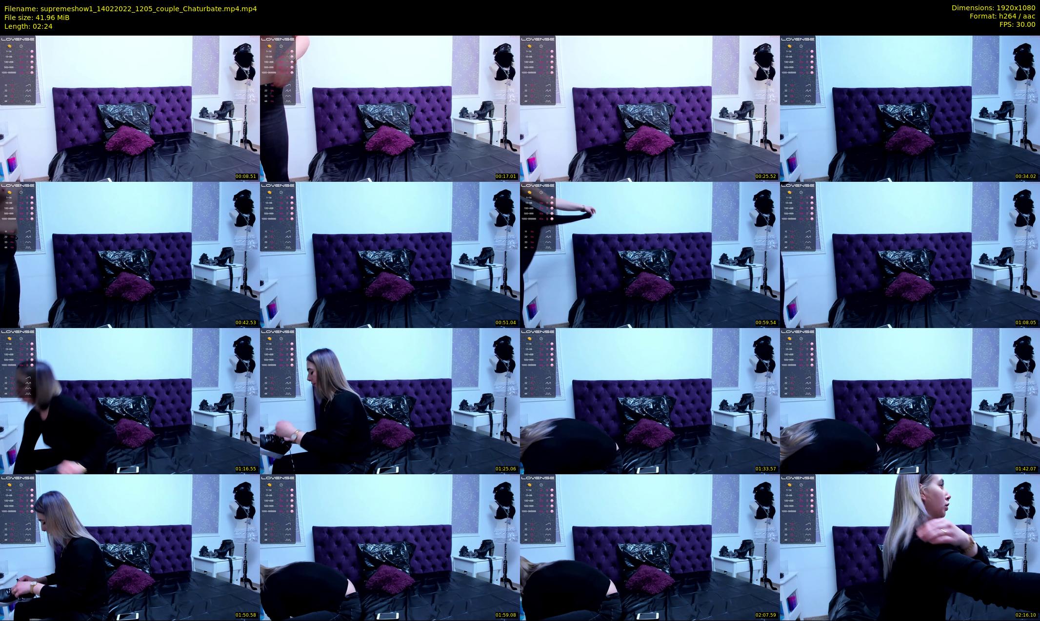 supremeshow1 — 3 minute Chaturbate couple cam show recording, 1080p, Feb 14, 2022