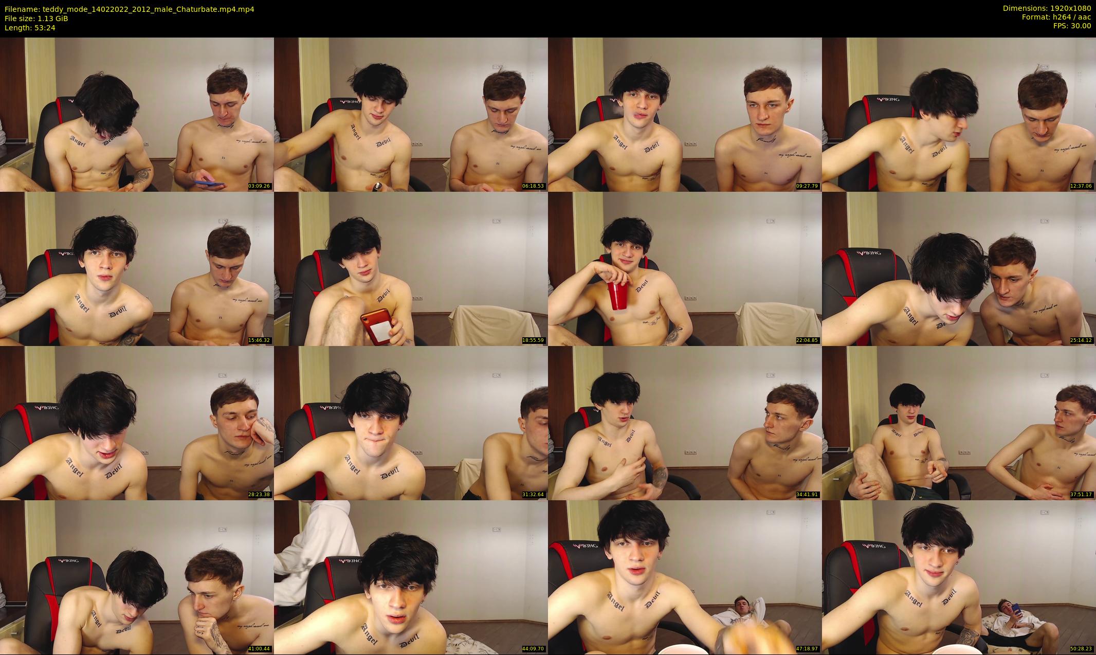 teddy_mode — 54 minute Chaturbate couple cam show recording, 1080p, Feb 14, 2022