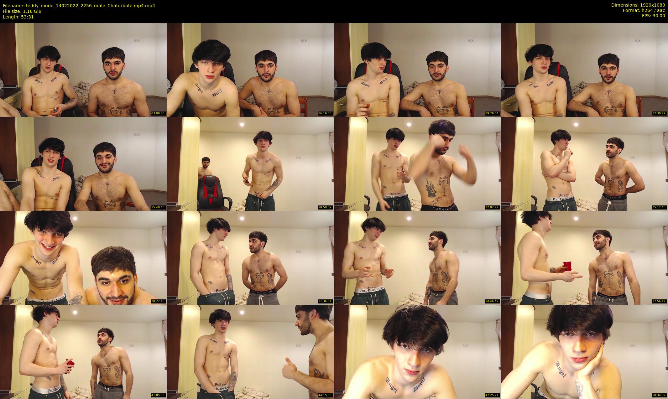 teddy_mode — 54 minute Chaturbate couple cam show recording, 1080p, Feb 14, 2022