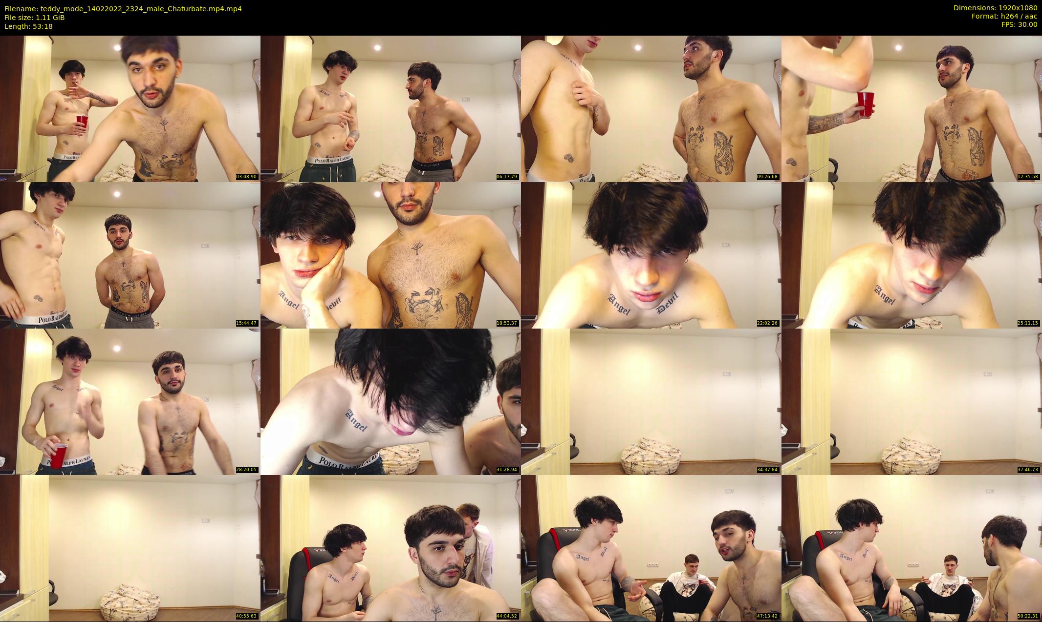 teddy_mode — 54 minute Chaturbate couple cam show recording, 1080p, Feb 14, 2022