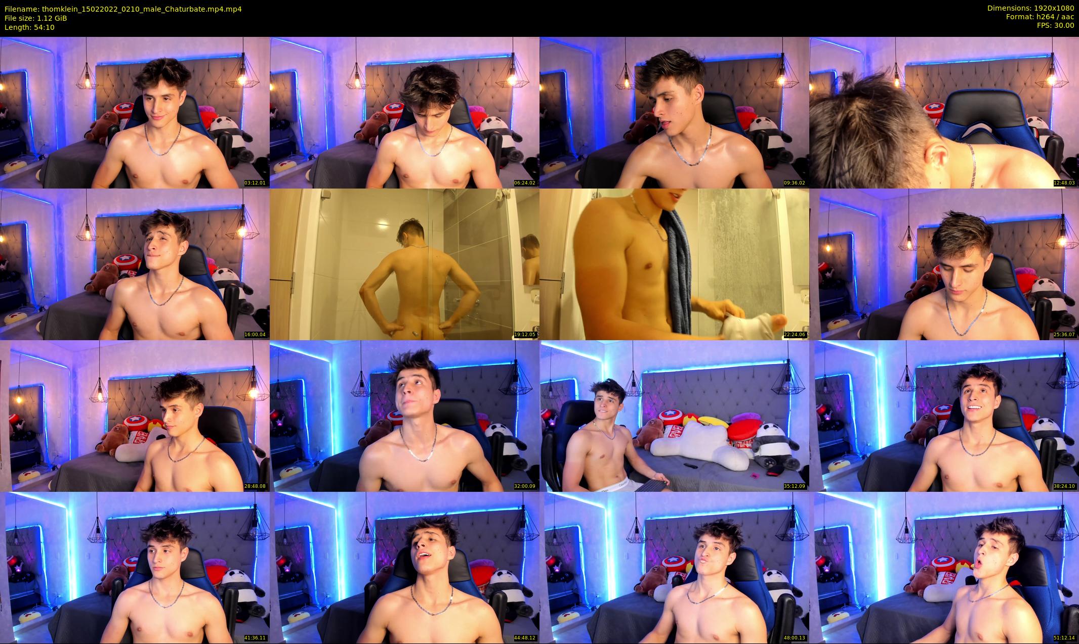 thomklein — 55 minute Chaturbate male cam show recording, 1080p, Feb 15, 2022