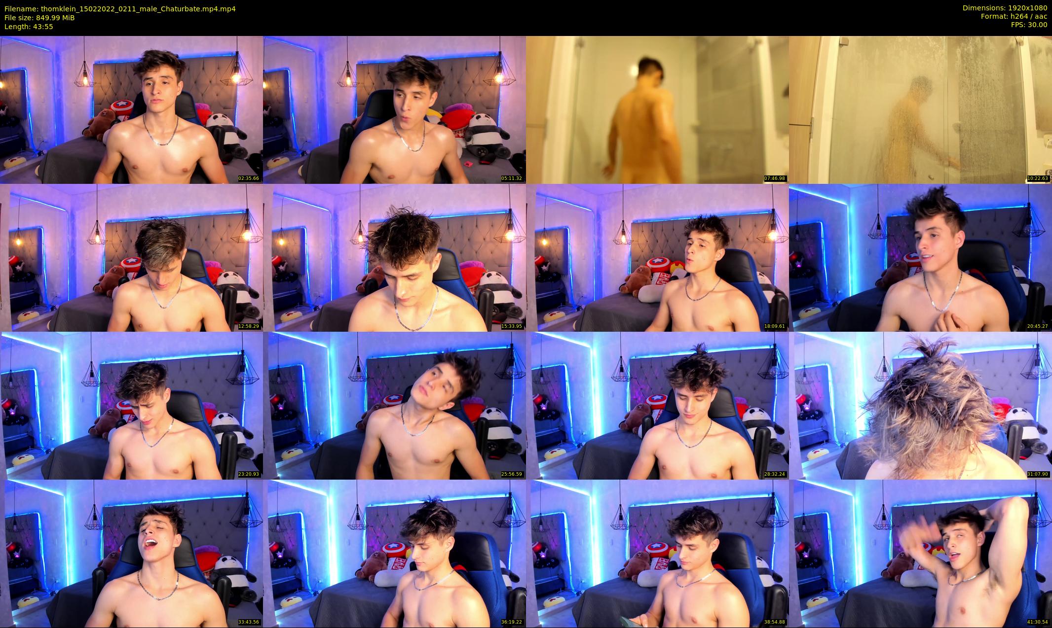 thomklein — 44 minute Chaturbate male cam show recording, 1080p, Feb 15, 2022