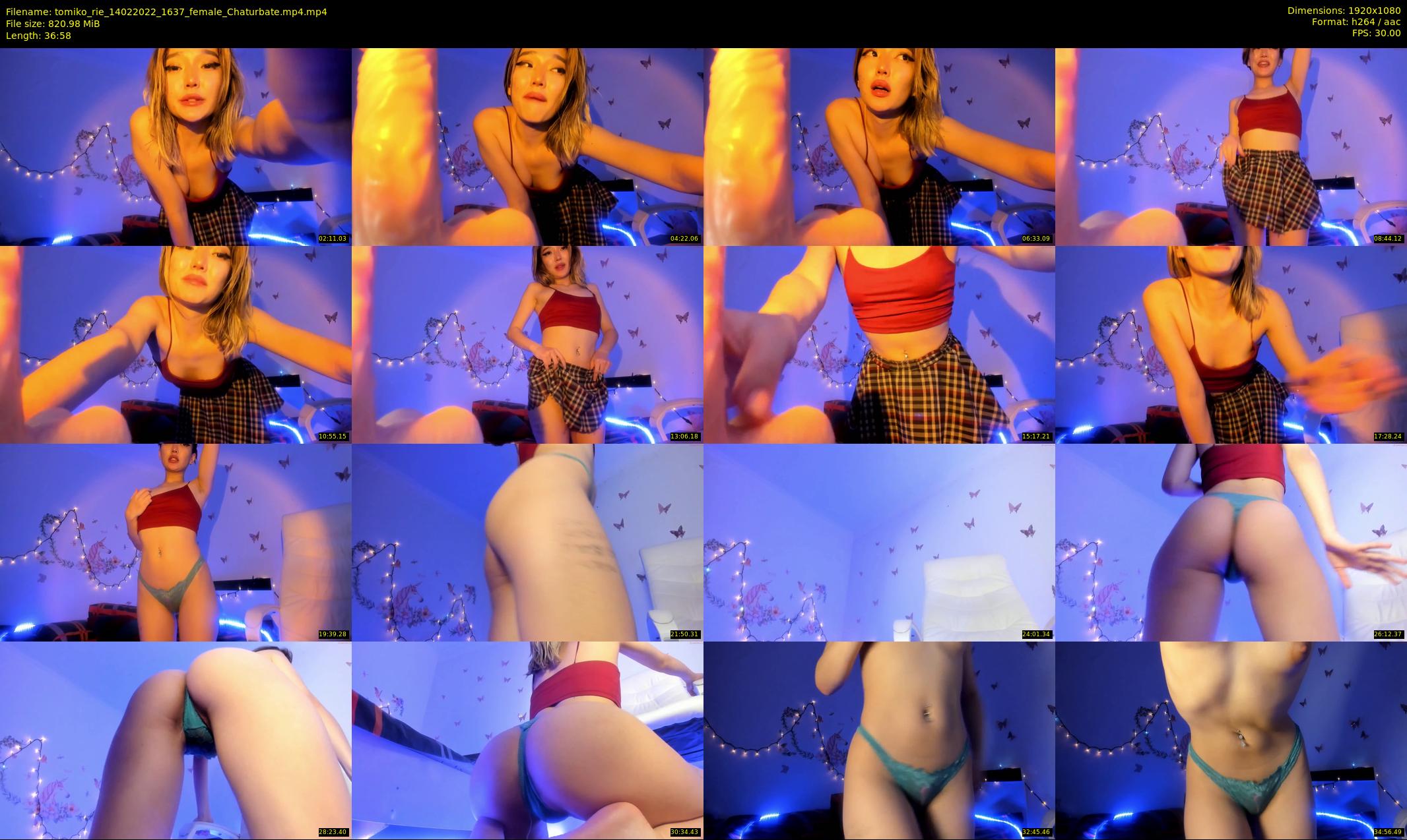 tomiko_rie — 37 minute Chaturbate female cam show recording, 1080p, Feb 14, 2022