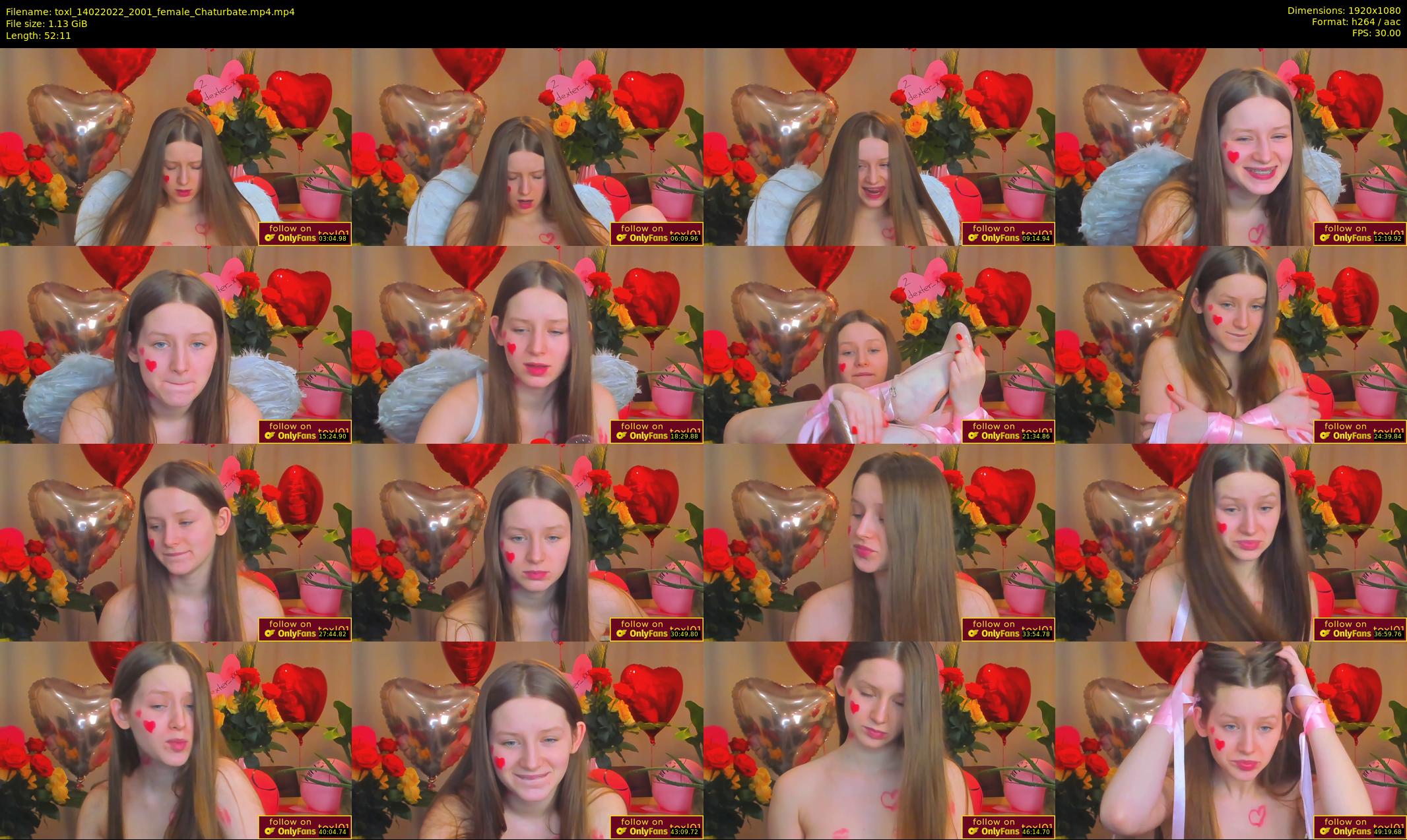 toxl — 53 minute Chaturbate female cam show recording, 1080p, Feb 14, 2022