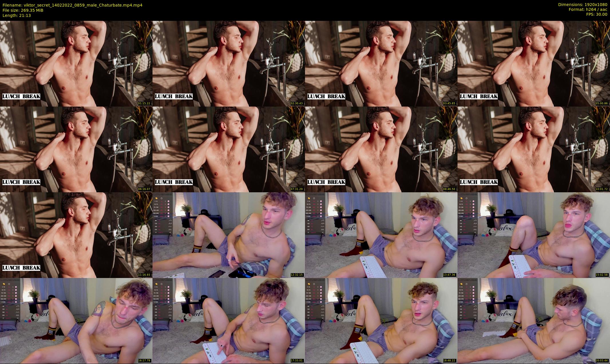 viktor_secret — 22 minute Chaturbate male cam show recording, 1080p, Feb 14, 2022