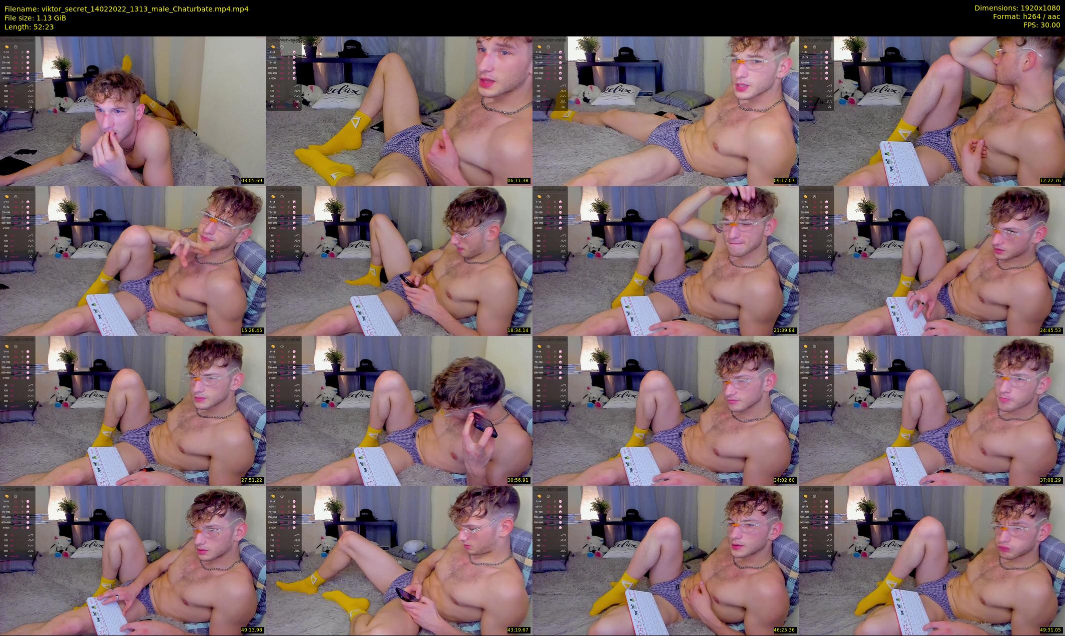 viktor_secret — 53 minute Chaturbate male cam show recording, 1080p, Feb 14, 2022