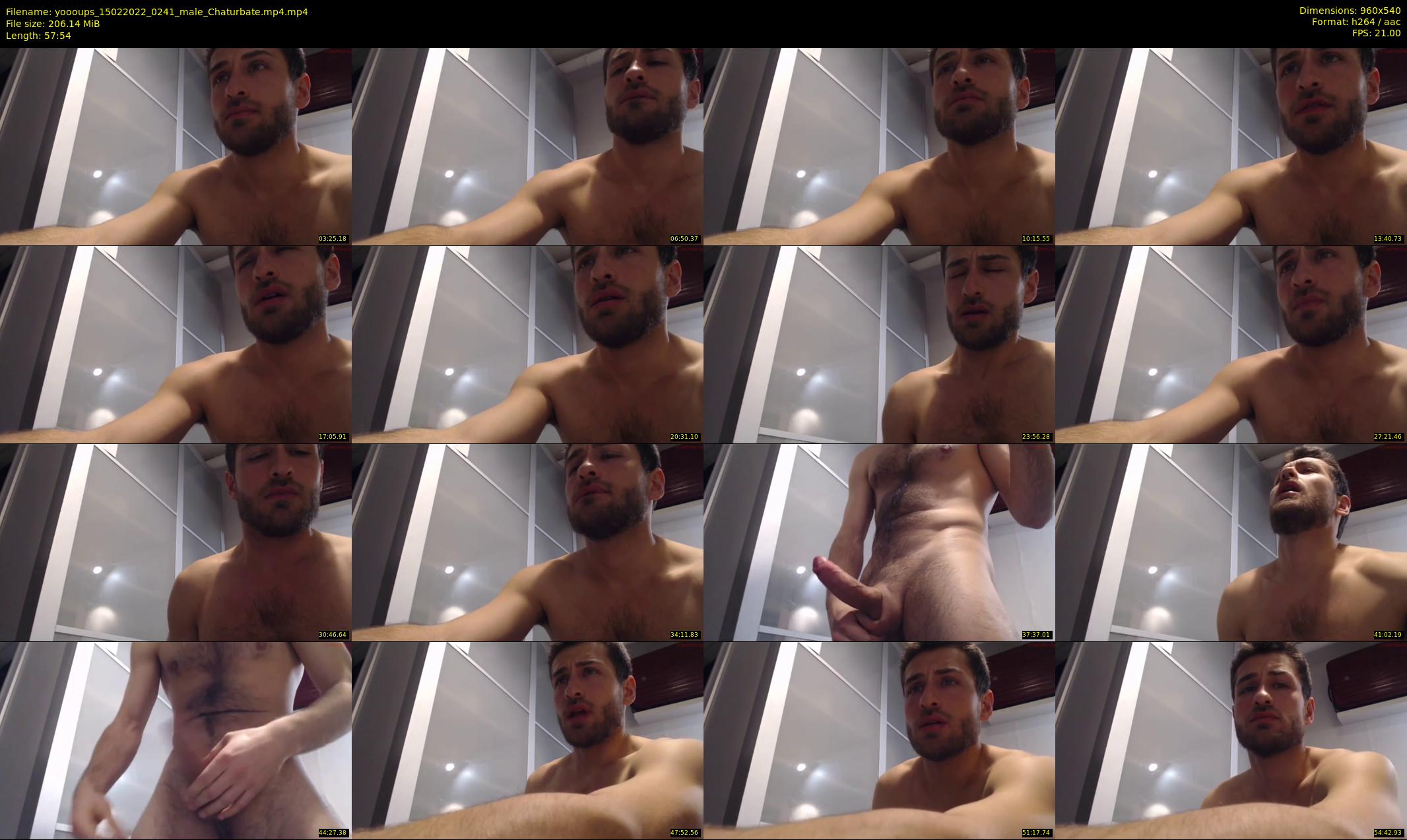 yoooups — 58 minute Chaturbate male cam show recording, 480p, Feb 15, 2022