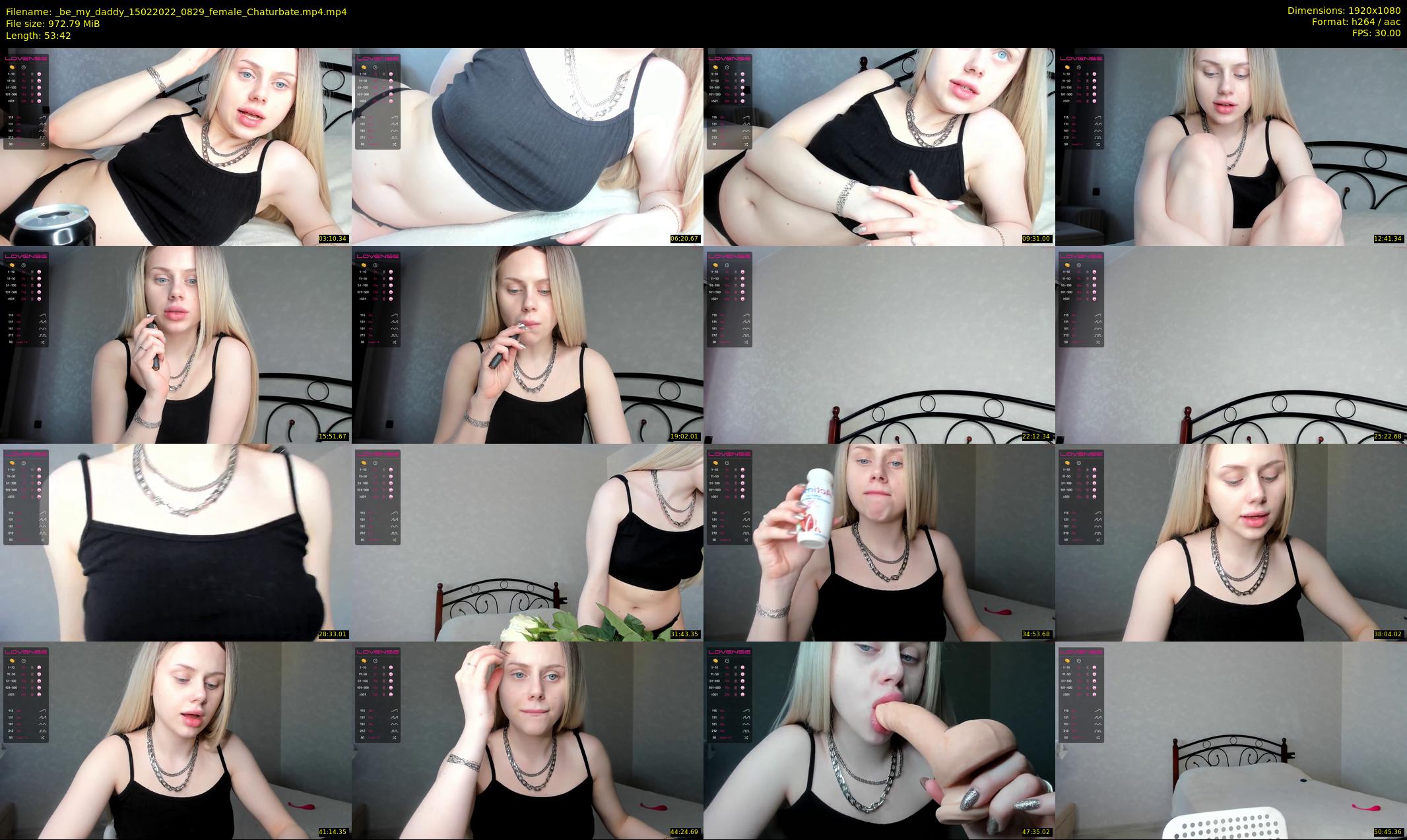 _be_my_daddy — 54 minute Chaturbate female cam show recording, 1080p, Feb 15, 2022