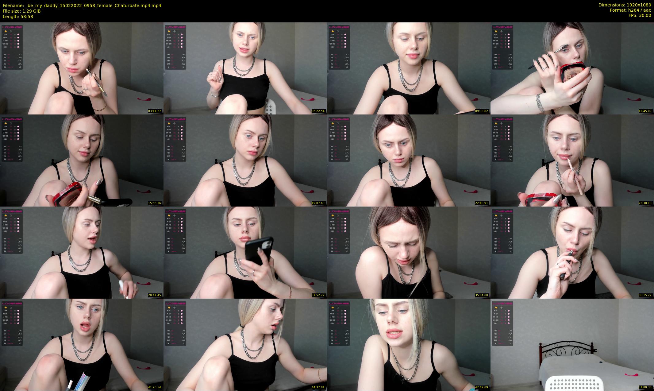 _be_my_daddy — 54 minute Chaturbate female cam show recording, 1080p, Feb 15, 2022