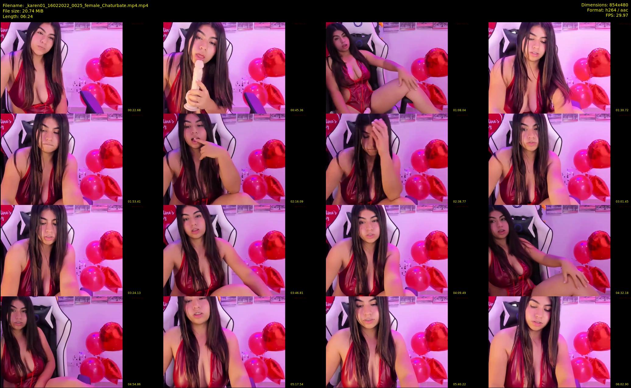 _karen01 — 7 minute Chaturbate female cam show recording, 480p, Feb 16, 2022