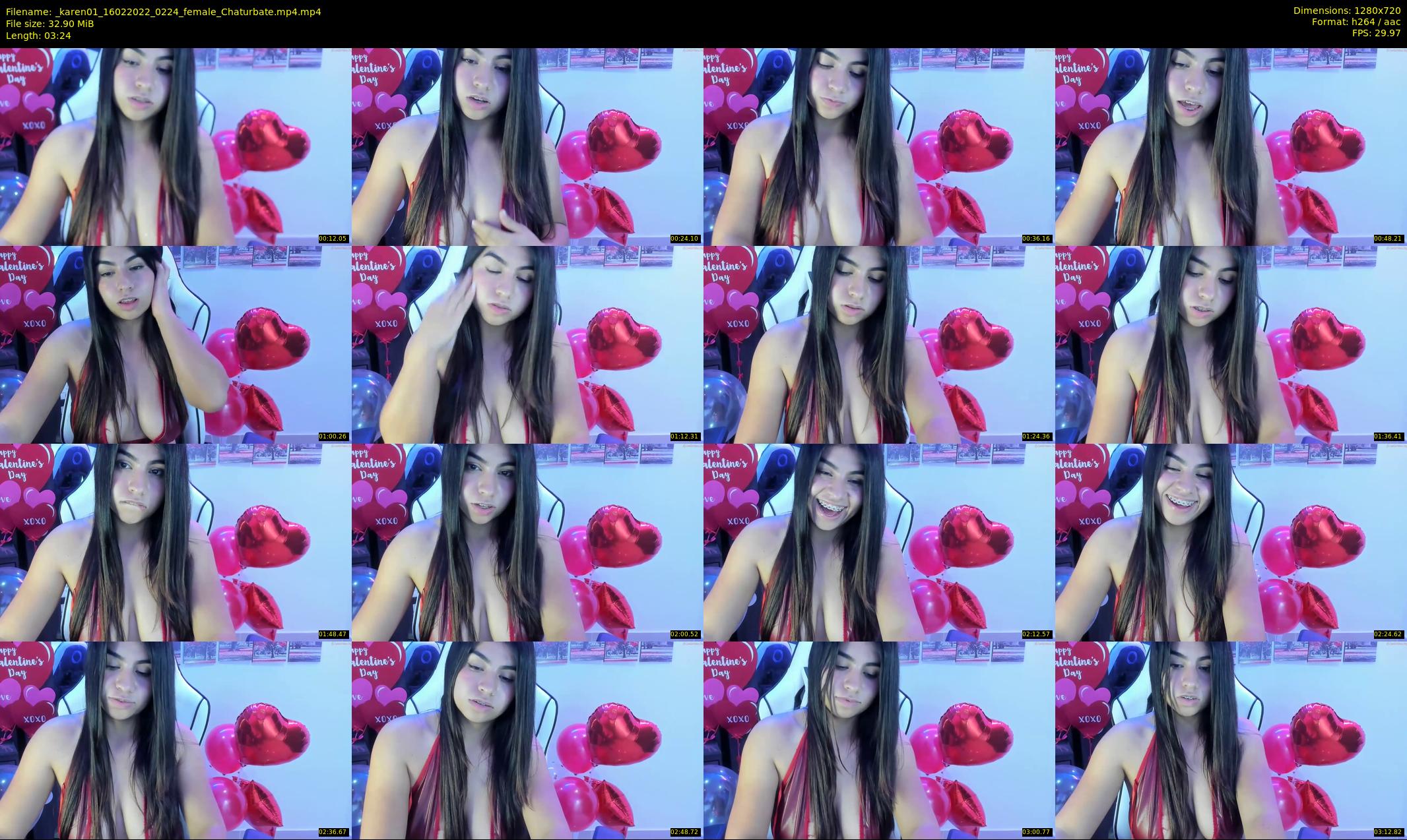 _karen01 — 4 minute Chaturbate female cam show recording, 720p, Feb 16, 2022