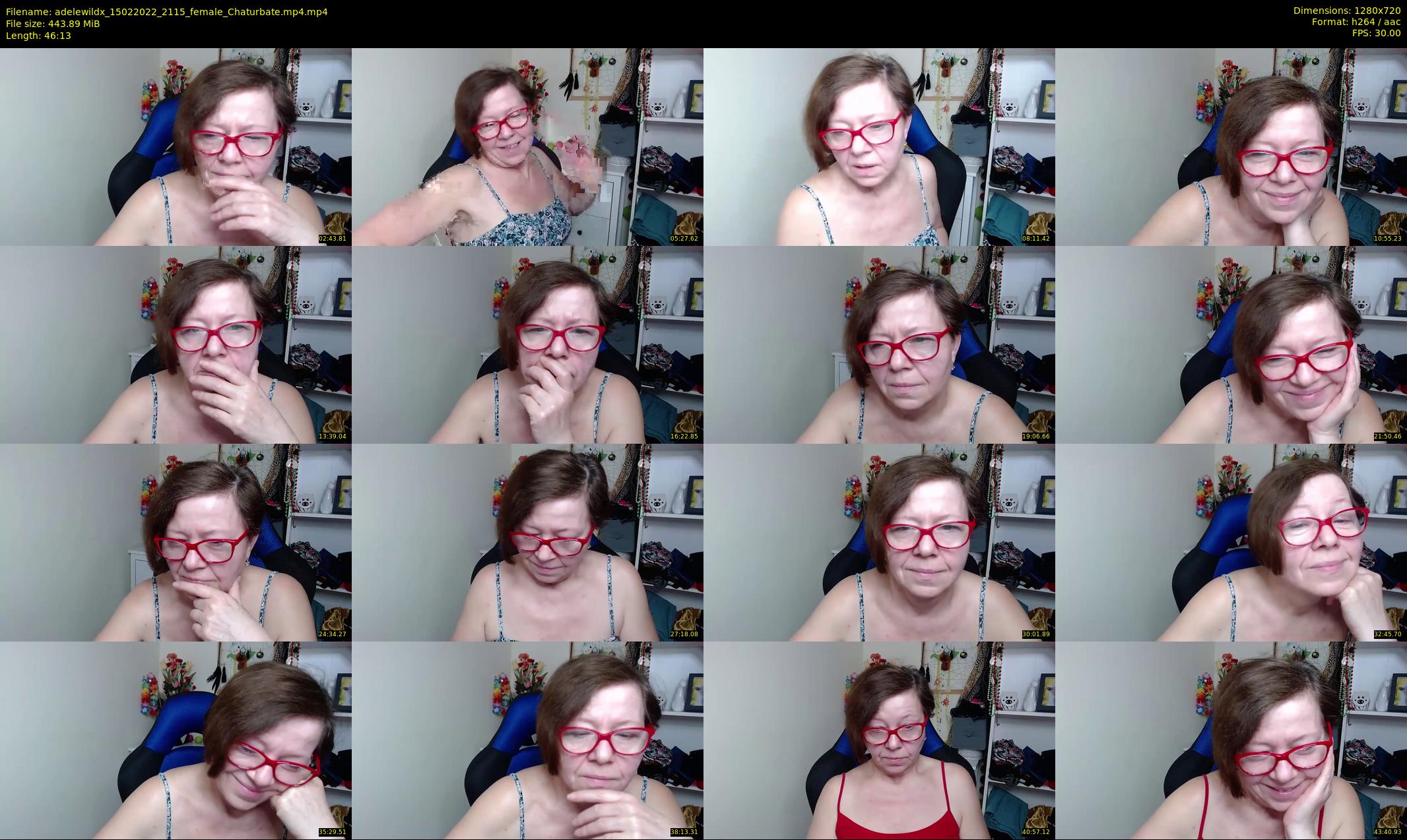 adelewildx — 47 minute Chaturbate female cam show recording, 720p, Feb 15, 2022