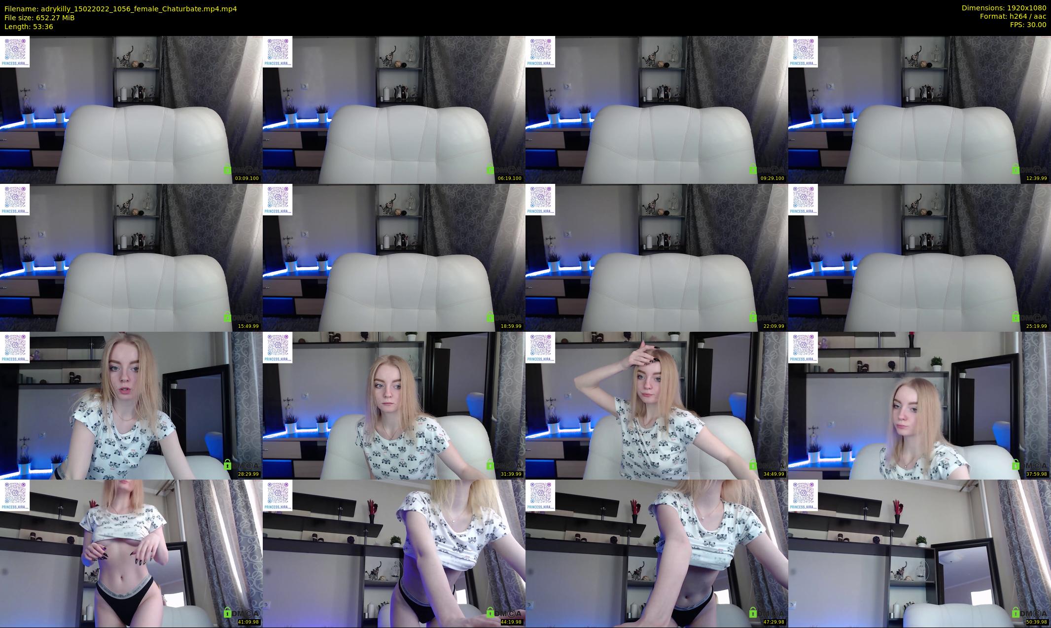 adrykilly — 54 minute Chaturbate female cam show recording, 1080p, Feb 15, 2022