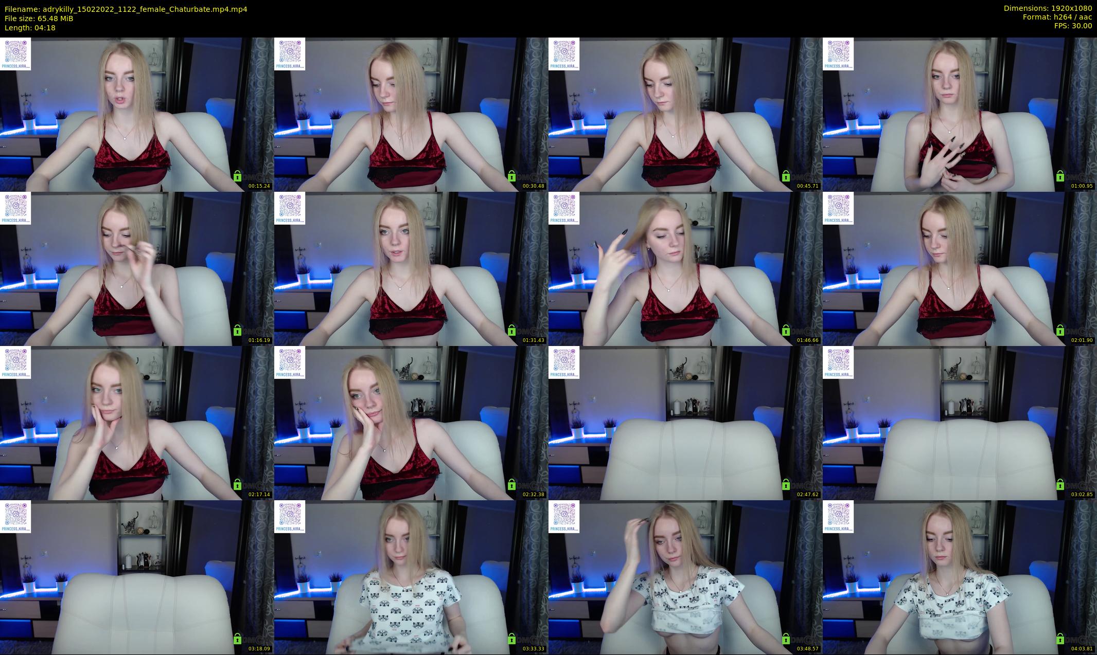 adrykilly — 5 minute Chaturbate female cam show recording, 1080p, Feb 15, 2022