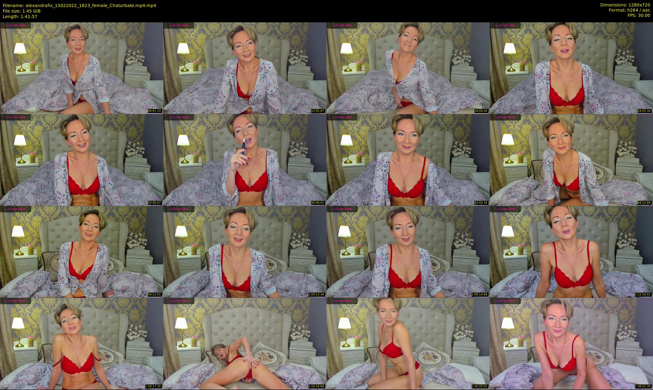 alexandrafix — 102 minute Chaturbate female cam show recording, 720p, Feb 15, 2022