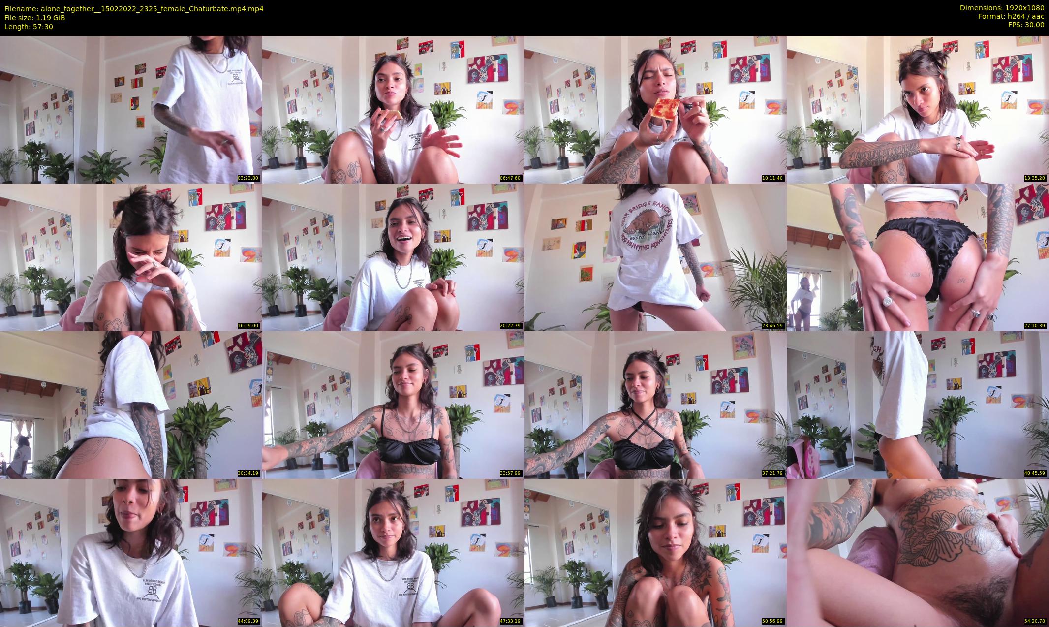alone_together_ — 58 minute Chaturbate female cam show recording, 1080p, Feb 15, 2022
